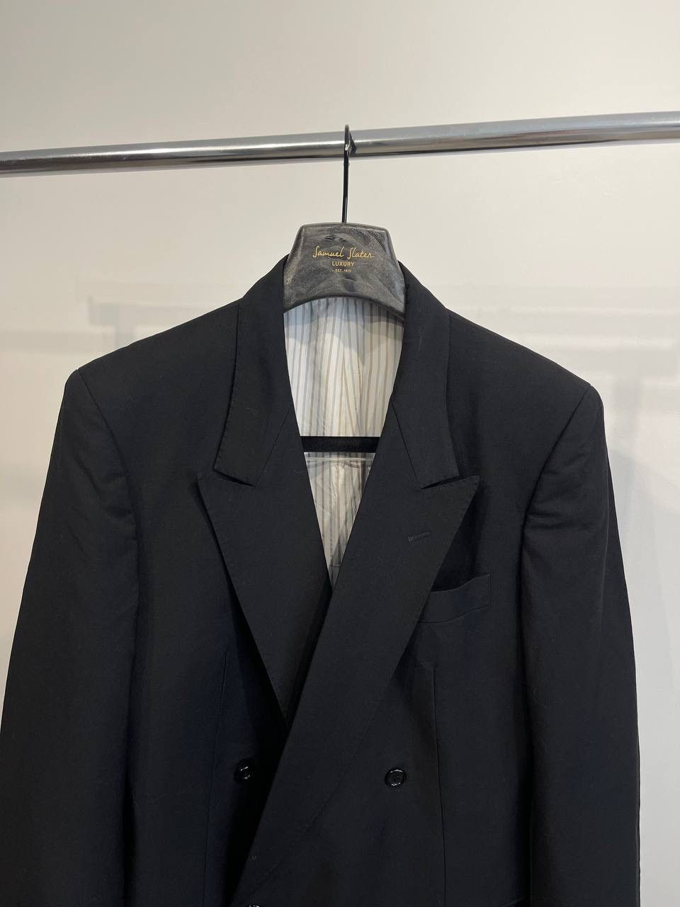 Vitale Barberis Canonico Vitale Barberis Canonico Double-Breasted Blazer Jacket 40R Size 42R - 2 Thumbnail