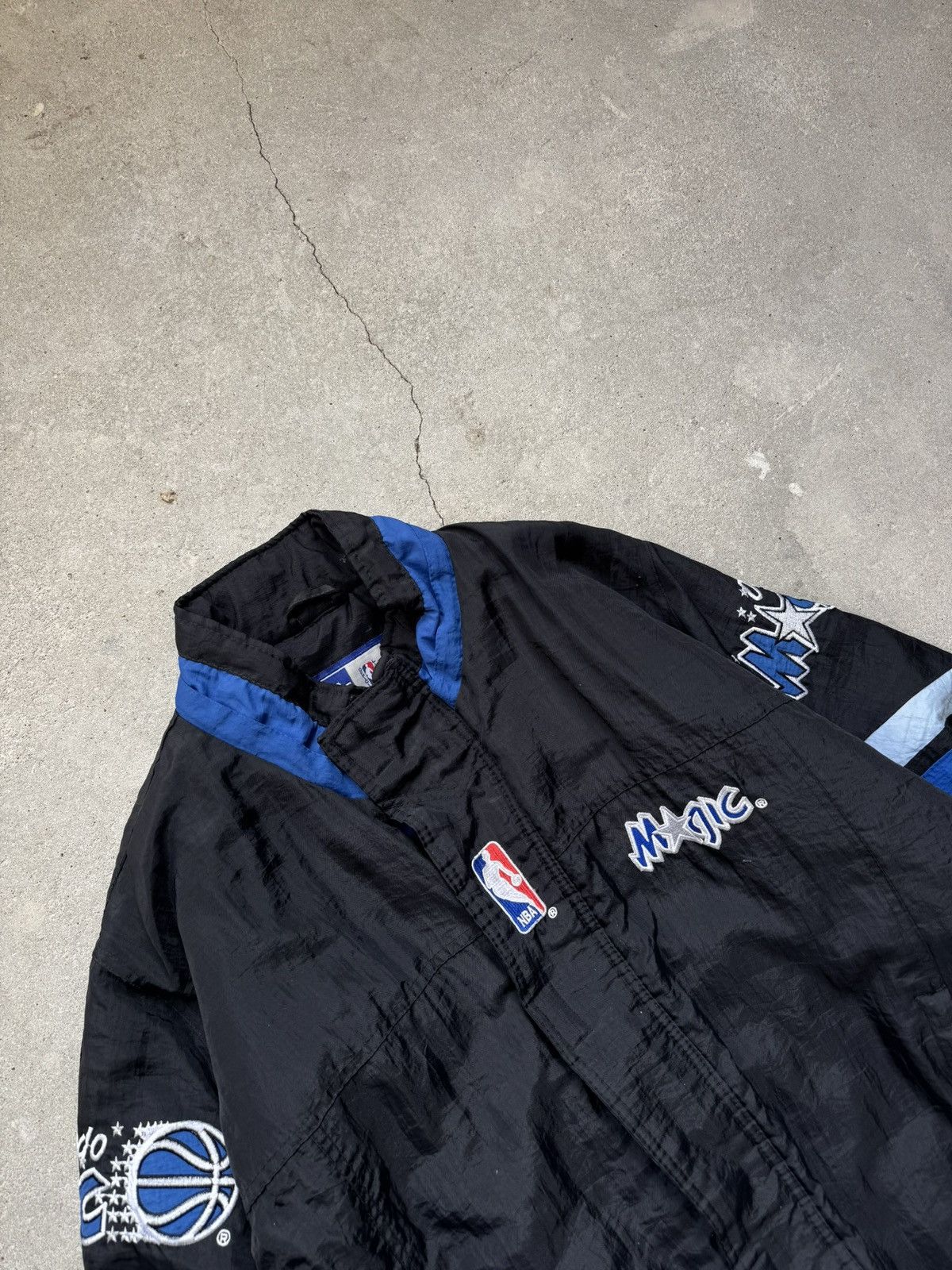 Starter Vintage 1990s Starter Orlando Magic Jacket NBA Size US XL / EU 56 / 4 - 7 Thumbnail