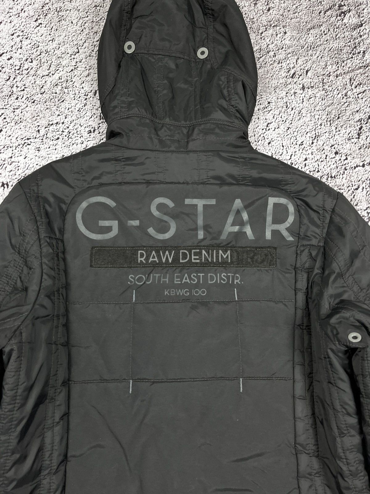 G-Star Vintage Y2K G Star Raw Modern Flight Hooded overshirt jacket Size US S / EU 44-46 / 1 - 8 Thumbnail