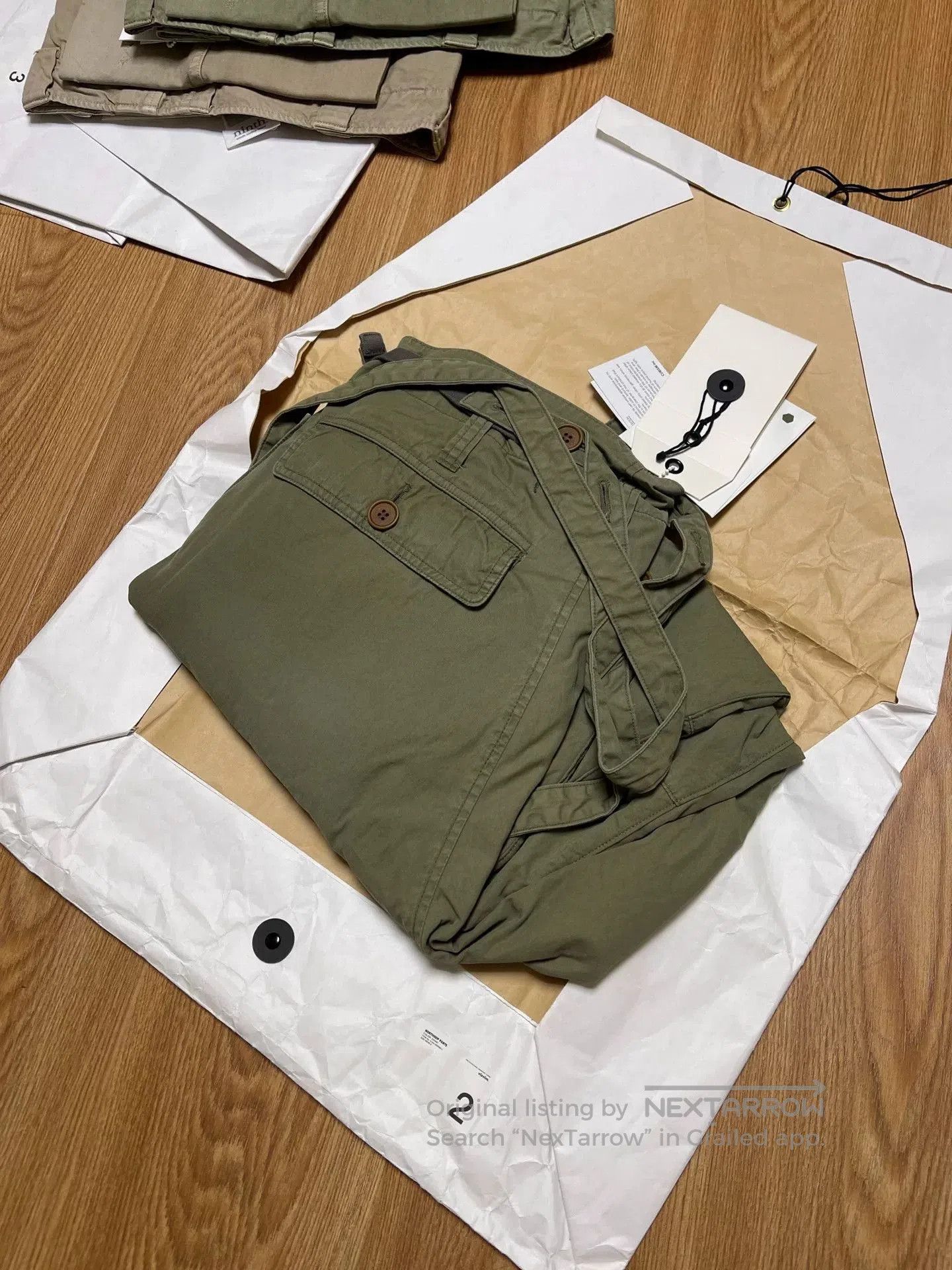 Visvim Visvim 23AW Northrop Cargo Overalls. Size US 26 / EU 42 - 1 Thumbnail