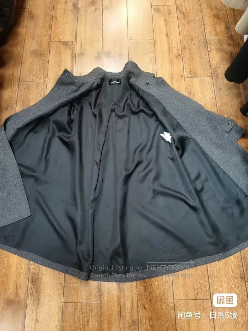 Comme des Garcons Comme Des Garcons Light Gray Full Wool Oversized Fashionab Size S / US 4 / IT 40 - 3 Thumbnail