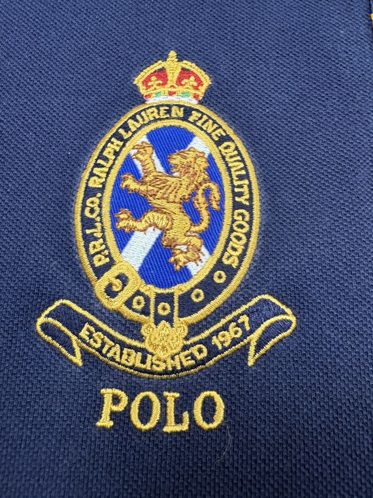 Polo Ralph Lauren Polo Ralph Lauren Crest Crown Logo Polo Shirt Custom Slim M Size US M / EU 48-50 / 2 - 7 Thumbnail