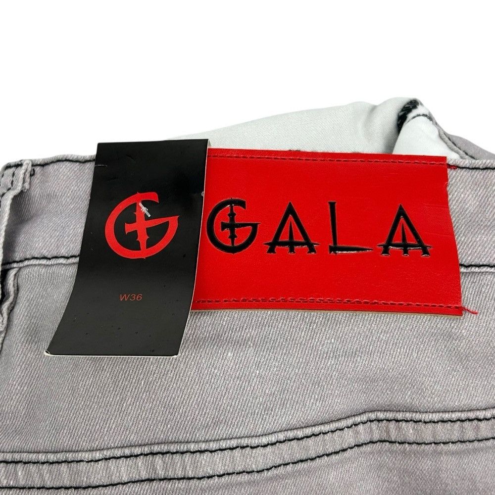 Other Gala Jeans NWT $180 Doberman Dog Graphic Gothic Streetwear Size US 36 / EU 52 - 6 Thumbnail