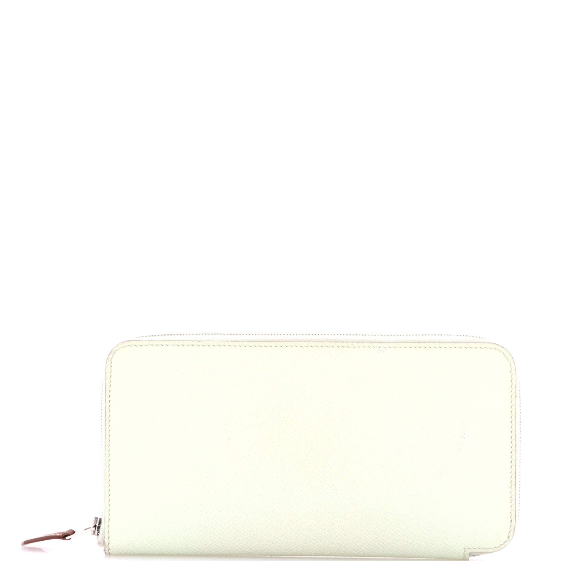 Hermes Azap Zip Around Wallet Size ONE SIZE - 1 Thumbnail