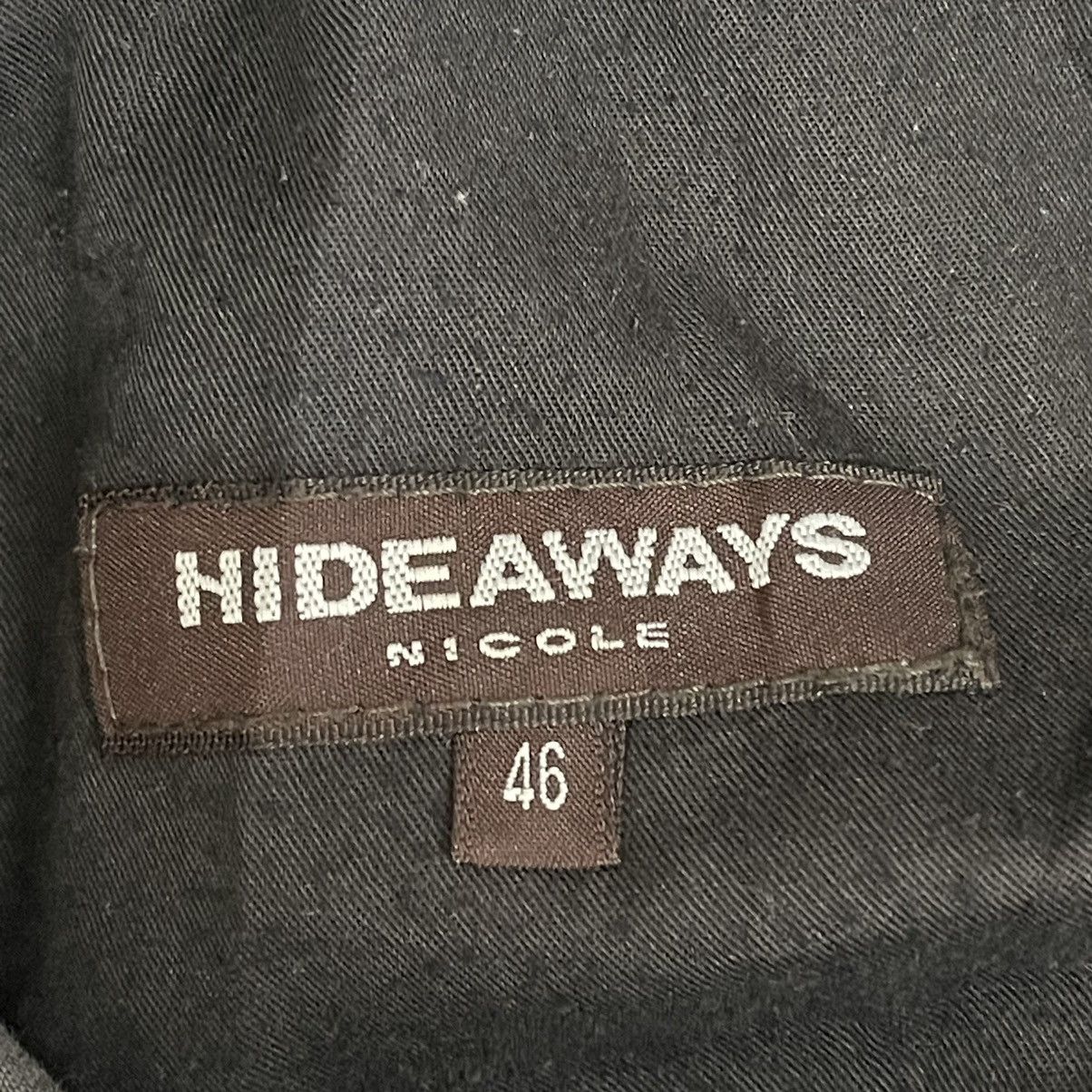 If Six Was Nine Hideaway Nicole Synthetic Leather Lowrise Bootcut Jeans Size US 32 / EU 48 - 17 Thumbnail