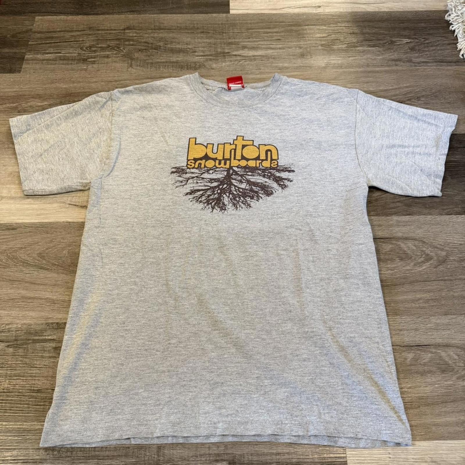 Burton vintage burton snowboards tree t shirt 00s L Size US L / EU 52-54 / 3 - 3 Thumbnail