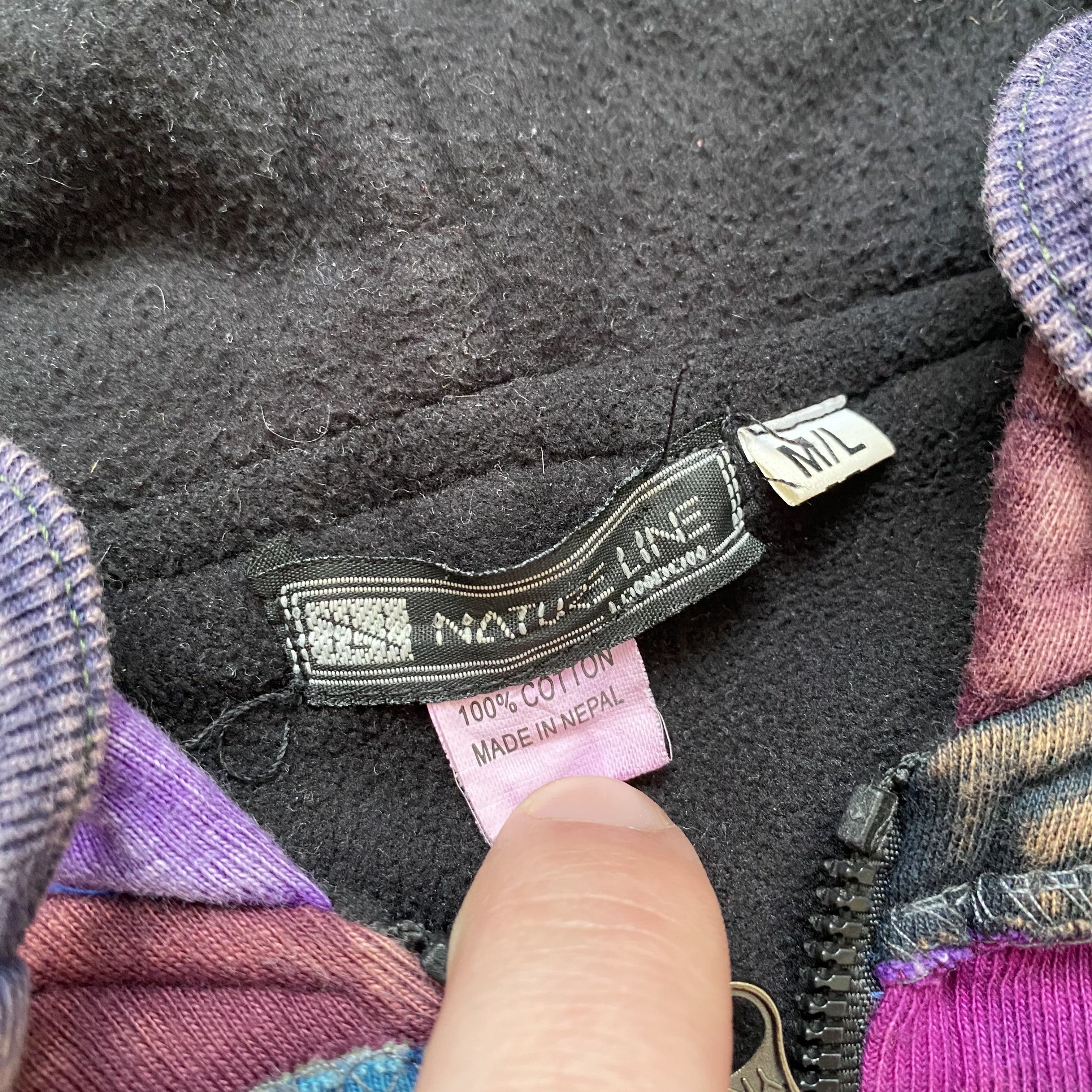 Japanese Brand Avant-Garde Patchwork Zip Hoodie Nepal Japan Style Y2k Size M / US 6-8 / IT 42-44 - 6 Thumbnail