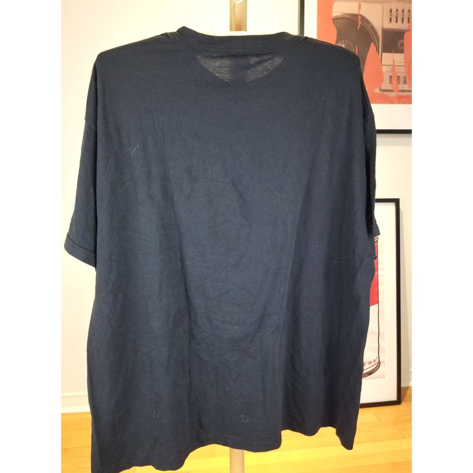 Fruit Of The Loom VINTAGE Fruit of the Loom T-Shirt BLACK 2XL Football Batman Disney Mickey Mouse Crew Neck Short Sleeve One Pocket Men Size XXL Large XS? Size US XXL / EU 58 / 5 - 4 Thumbnail