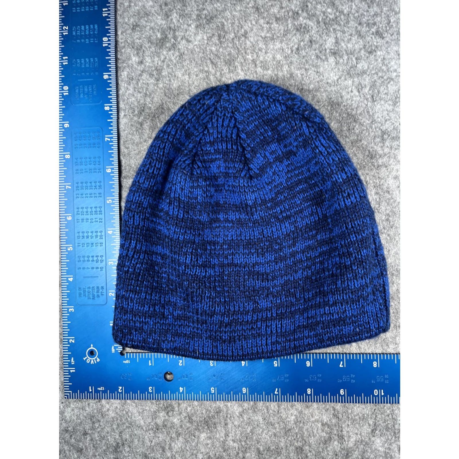 Vintage Dog Walker Hat Beanie Mens One Size Blue Knit Stretch Winter Logo Casual Size ONE SIZE - 4 Thumbnail