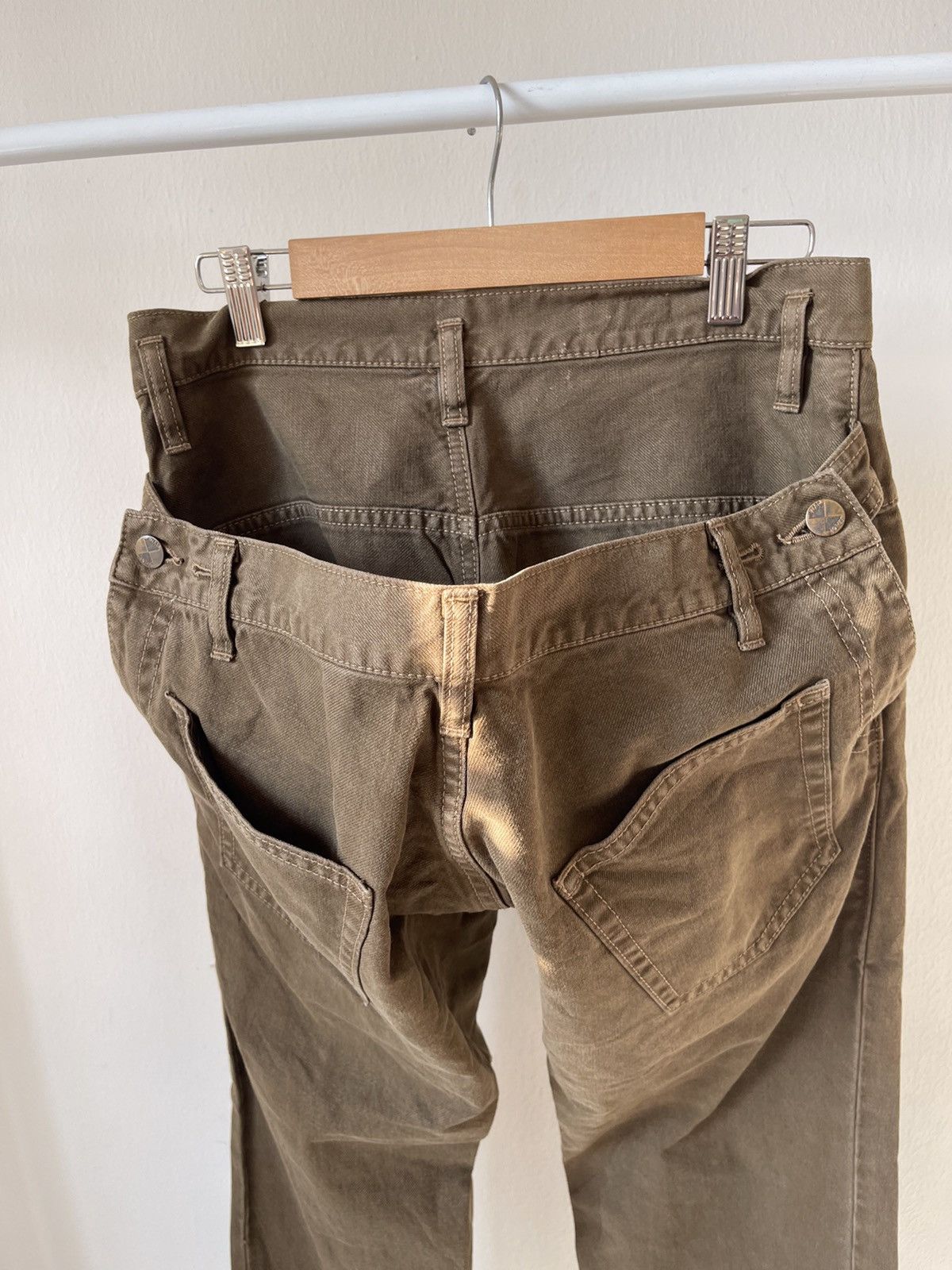 Final Home 2000s Final Home Double Waist Denim Pants Size US 29 - 11 Thumbnail