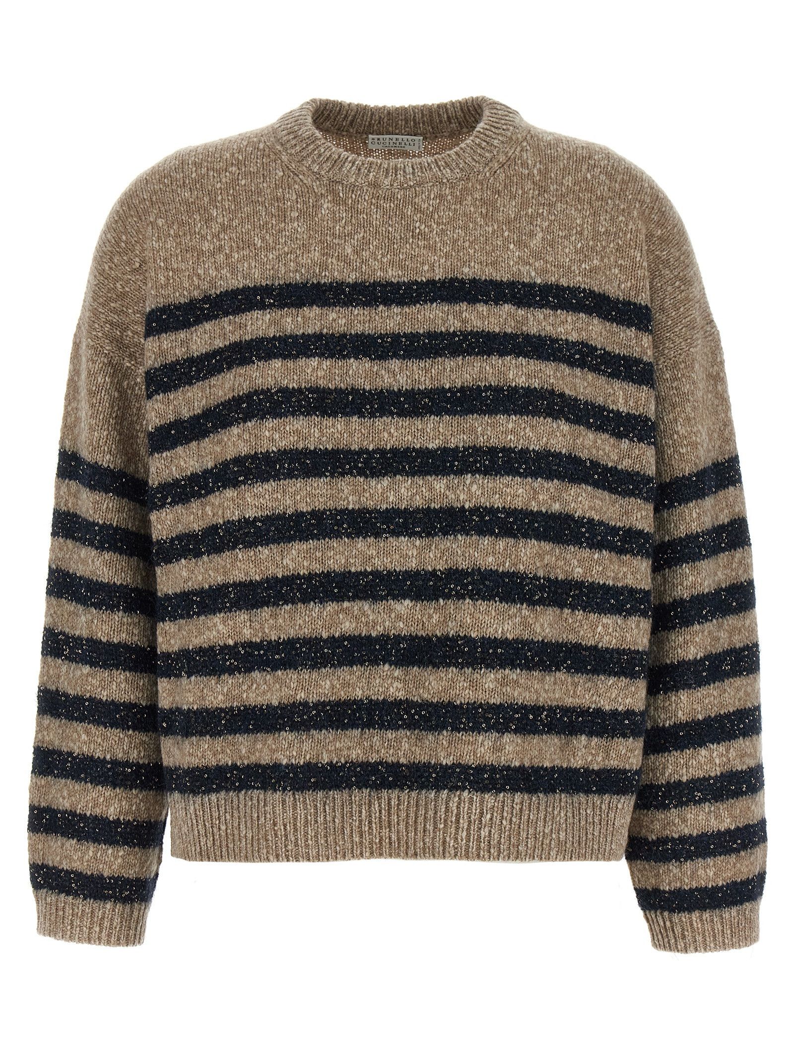 Brunello Cucinelli 'Dazzling Stripes' Sweater Size S / US 4 / IT 40 - 1 Thumbnail
