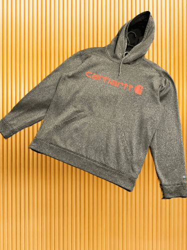 Carhartt × Japanese Brand Mens Vintage Baggy Carhartt Hoodie Y2K Style Rare USA Size US L / EU 52-54 / 3 - 1 Thumbnail