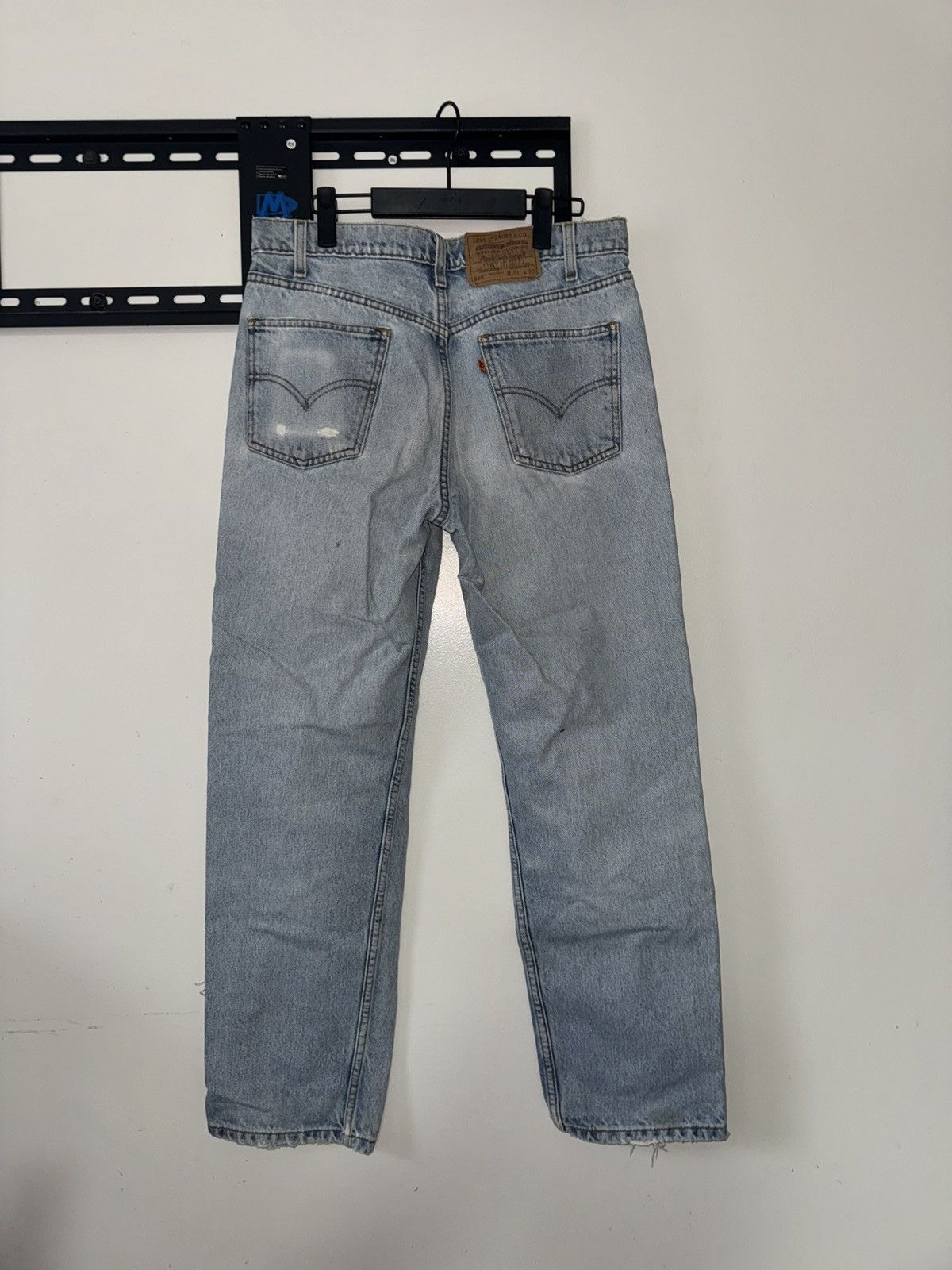 Levi's Vintage Clothing Levi 550s Orange Tab Jeans Size US 33 - 2 Thumbnail