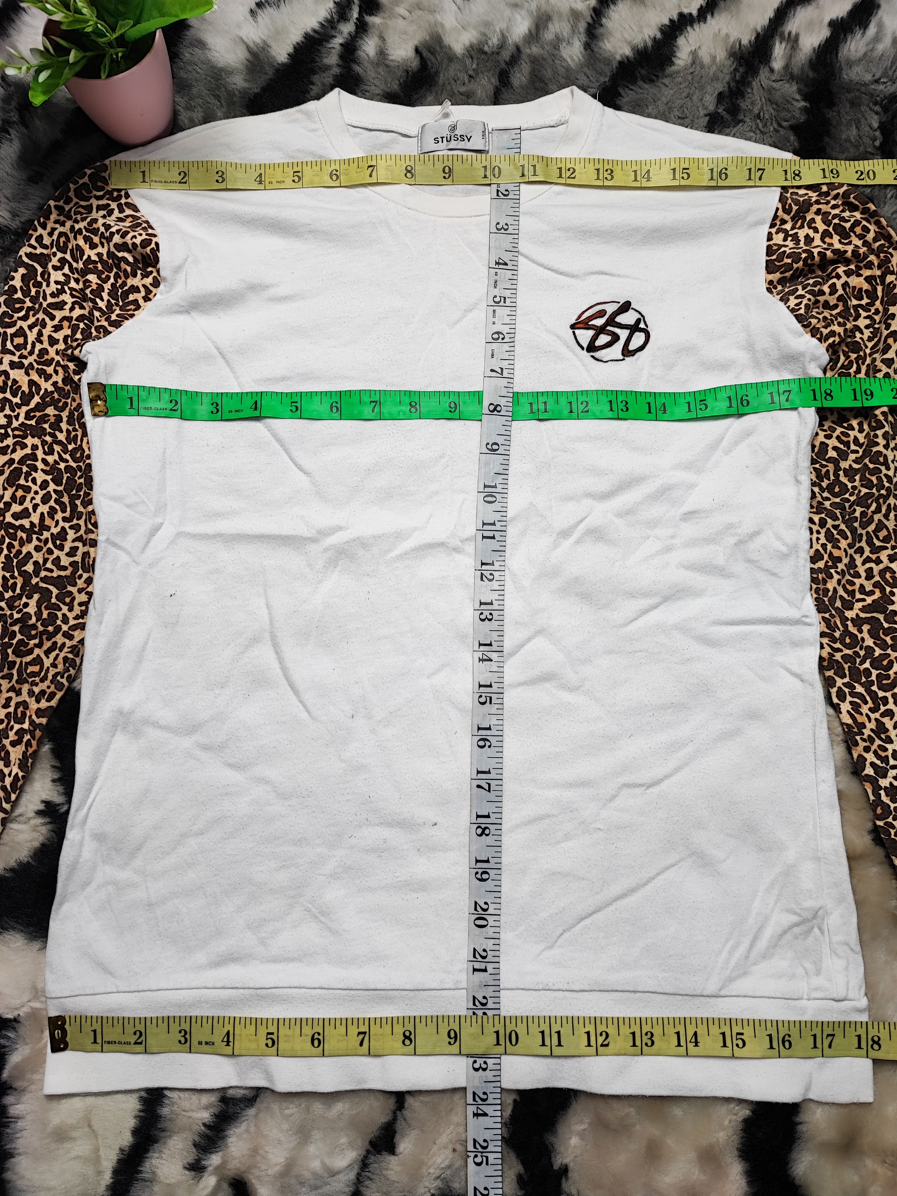 Stussy Stussy Longsleeve Leopard Design Crewneck Size S / US 4 / IT 40 - 7 Thumbnail