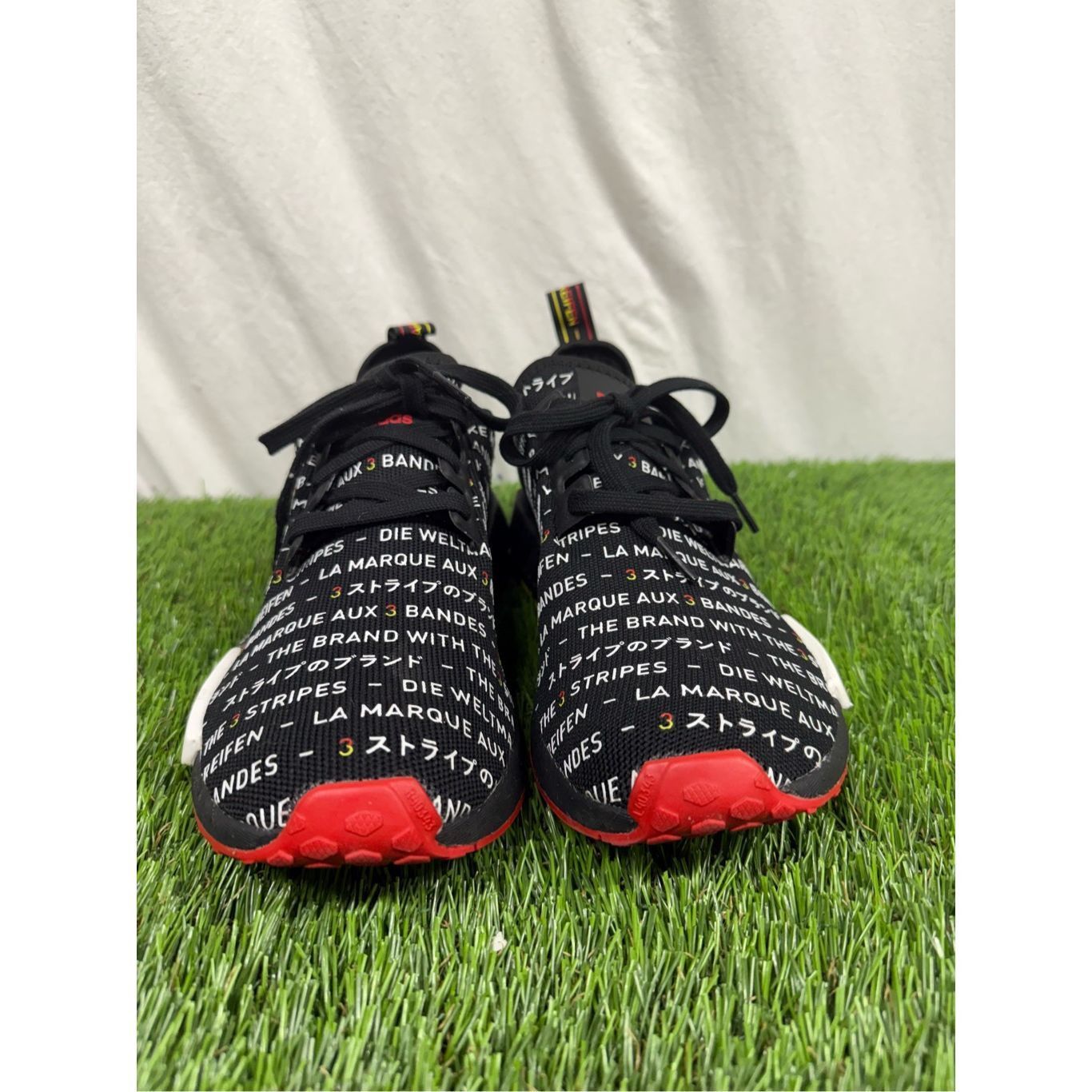 Adidas Adidas NMD R1 Mens Size 11.5 EG6363 Black Red Sneakers Size US 11.5 / EU 44-45 - 2 Thumbnail