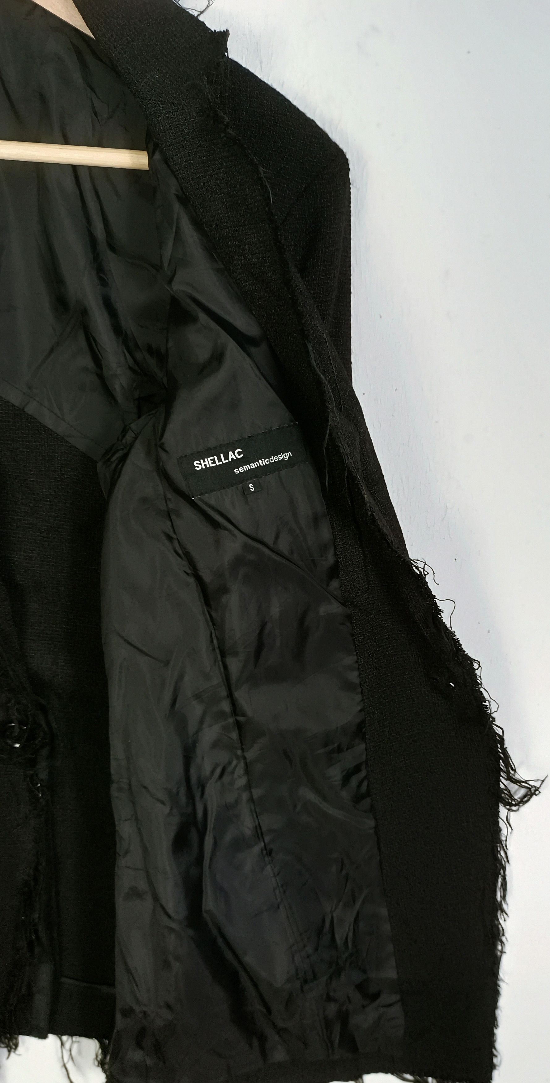 semanticdesign Shellac Semanticdesign Gothic Tweed Single Jacket Size US S / EU 44-46 / 1 - 3 Thumbnail