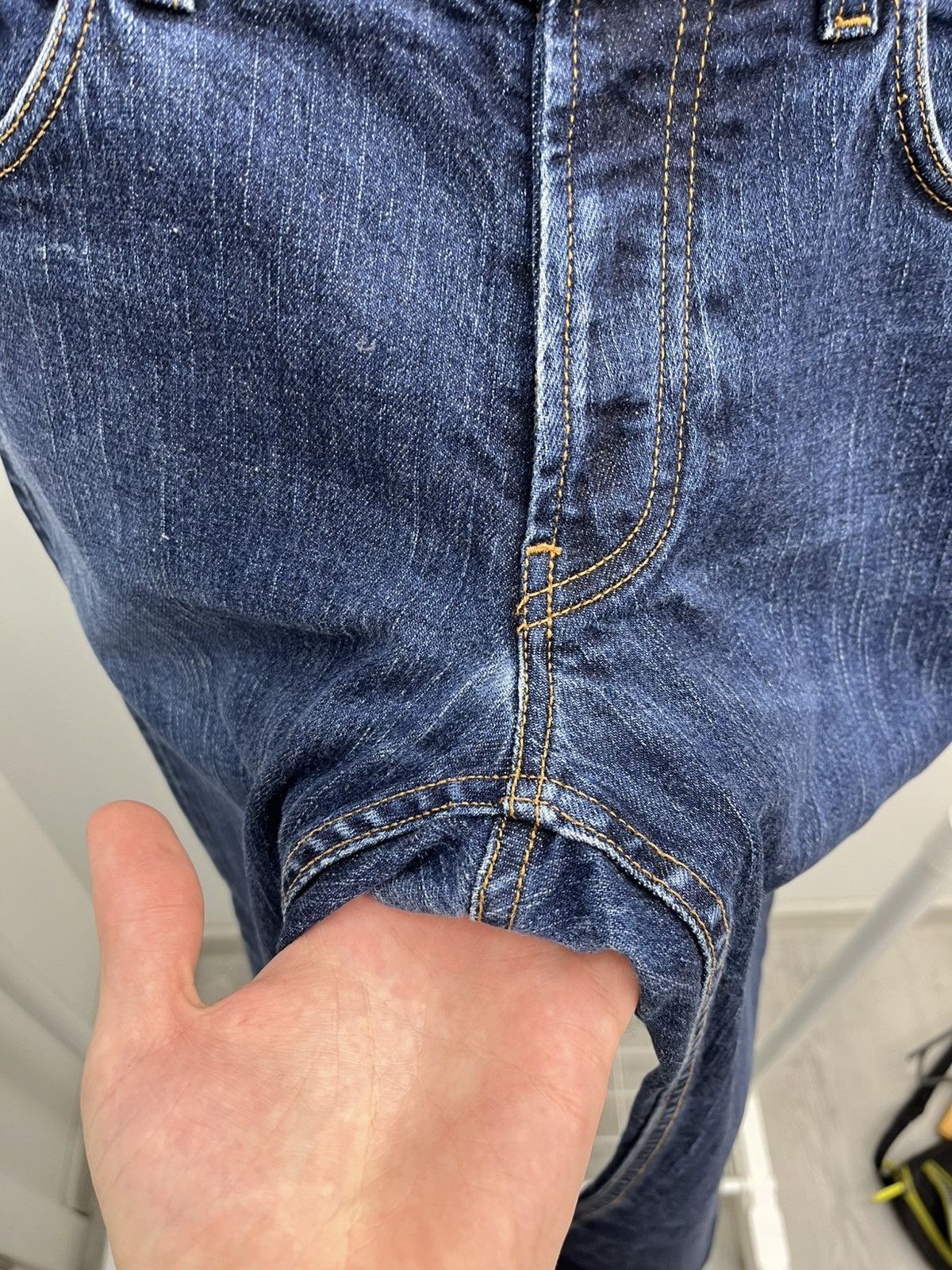 Prada Vintage Prada Tapered Fit Denim Jeans Size US 32 / EU 48 - 5 Thumbnail