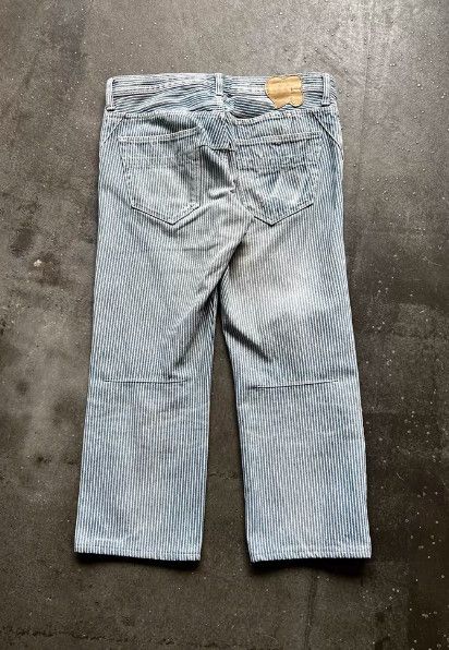 Number (N)ine Number (N)ine 2007 Striped Washed Denim Jeans Size US 41 - 2 Thumbnail