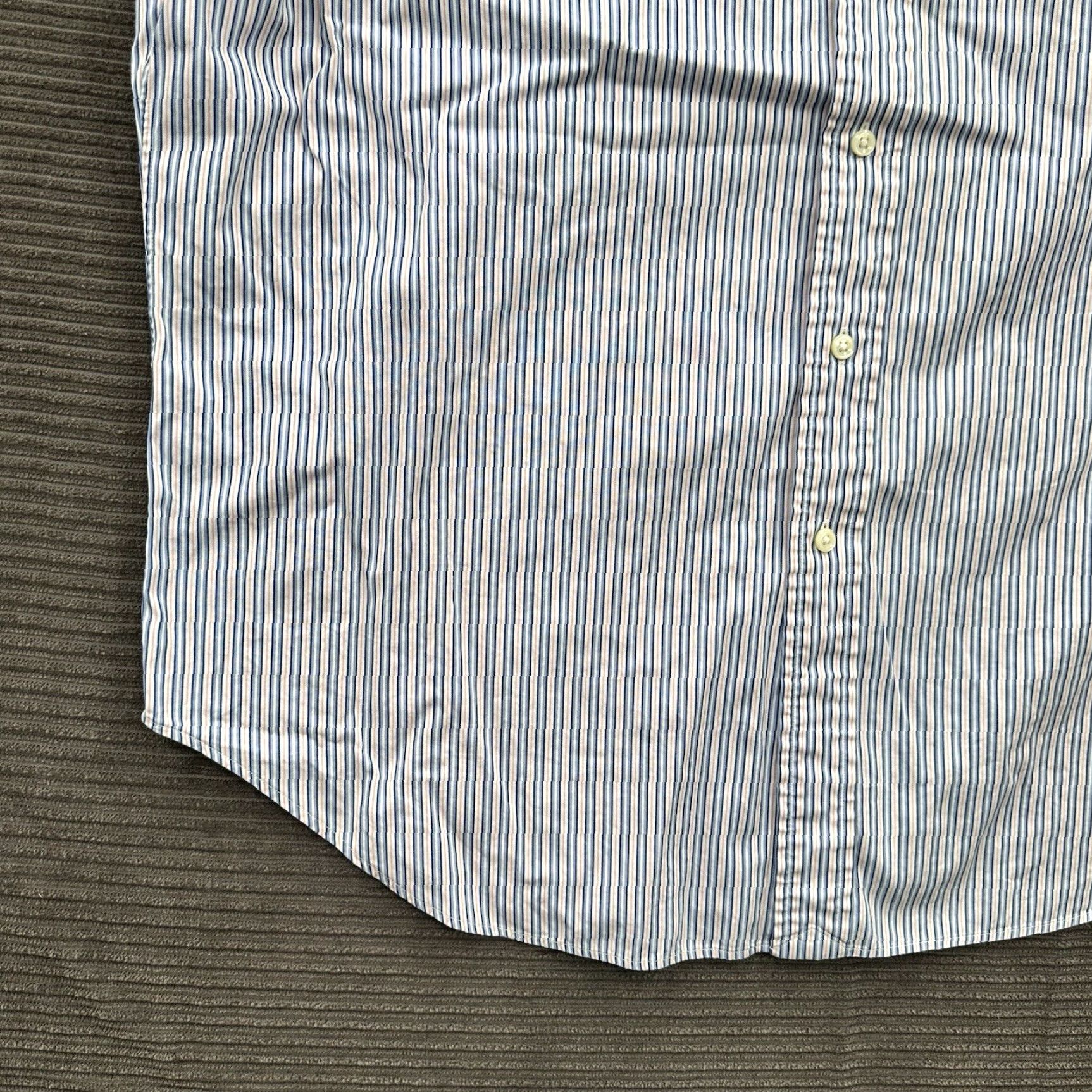 Polo Ralph Lauren VINTAGE Polo Ralph Lauren Shirt Men 17 32/33 Striped Cotton Long Sleeve Button Up Shirt Size US XL / EU 56 / 4 - 7 Thumbnail