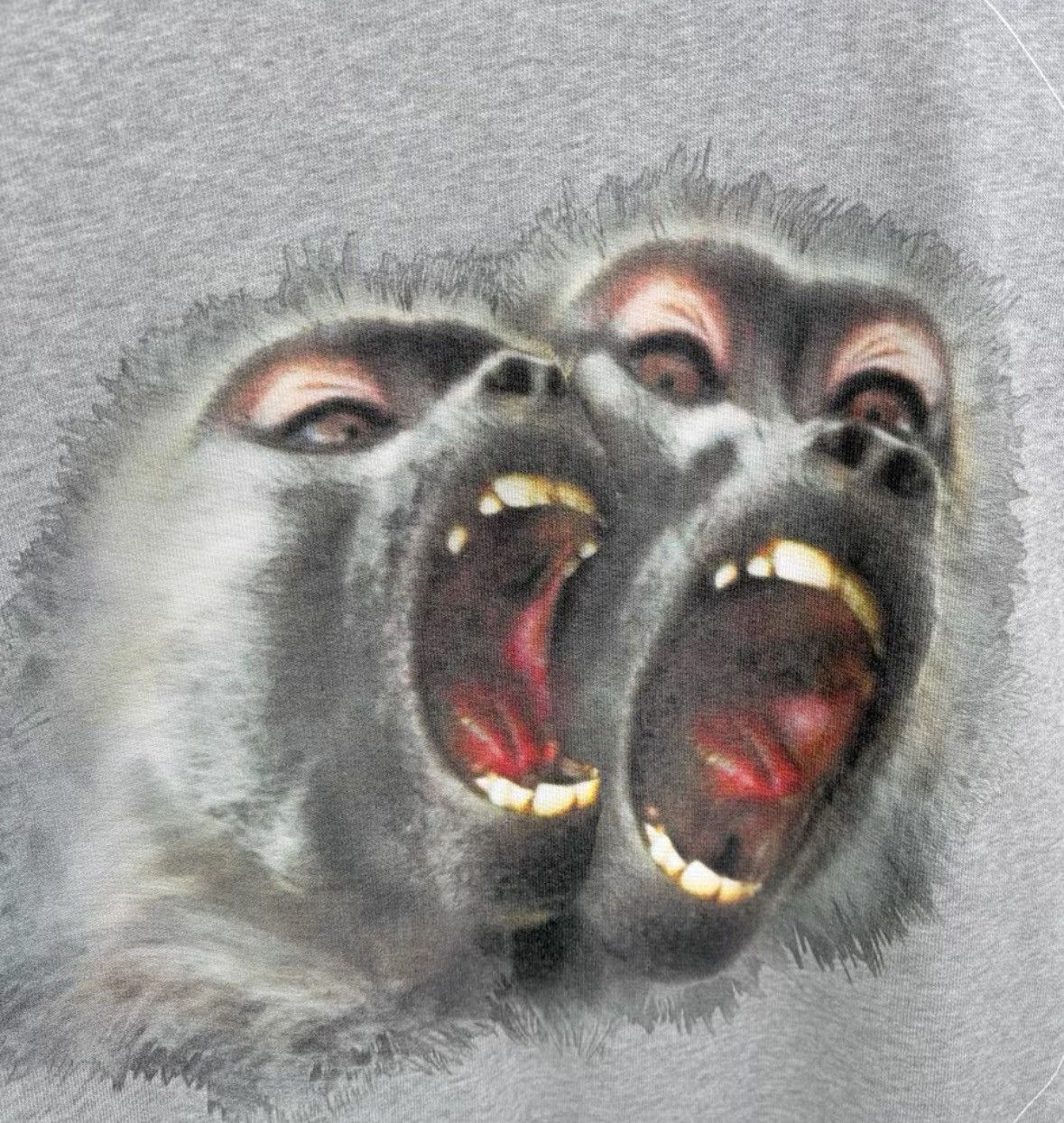 Givenchy Givenchy Gray Graphic Print Sweatshirt. Size US S / EU 44-46 / 1 - 3 Thumbnail