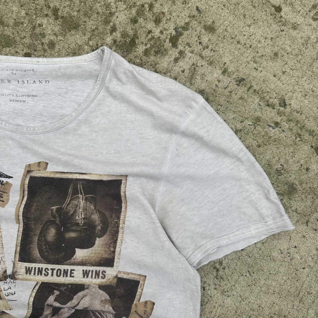 River Island Vintage River Island T-shirts Big Logo Box Logo Y2K Size M Size US M / EU 48-50 / 2 - 4 Thumbnail