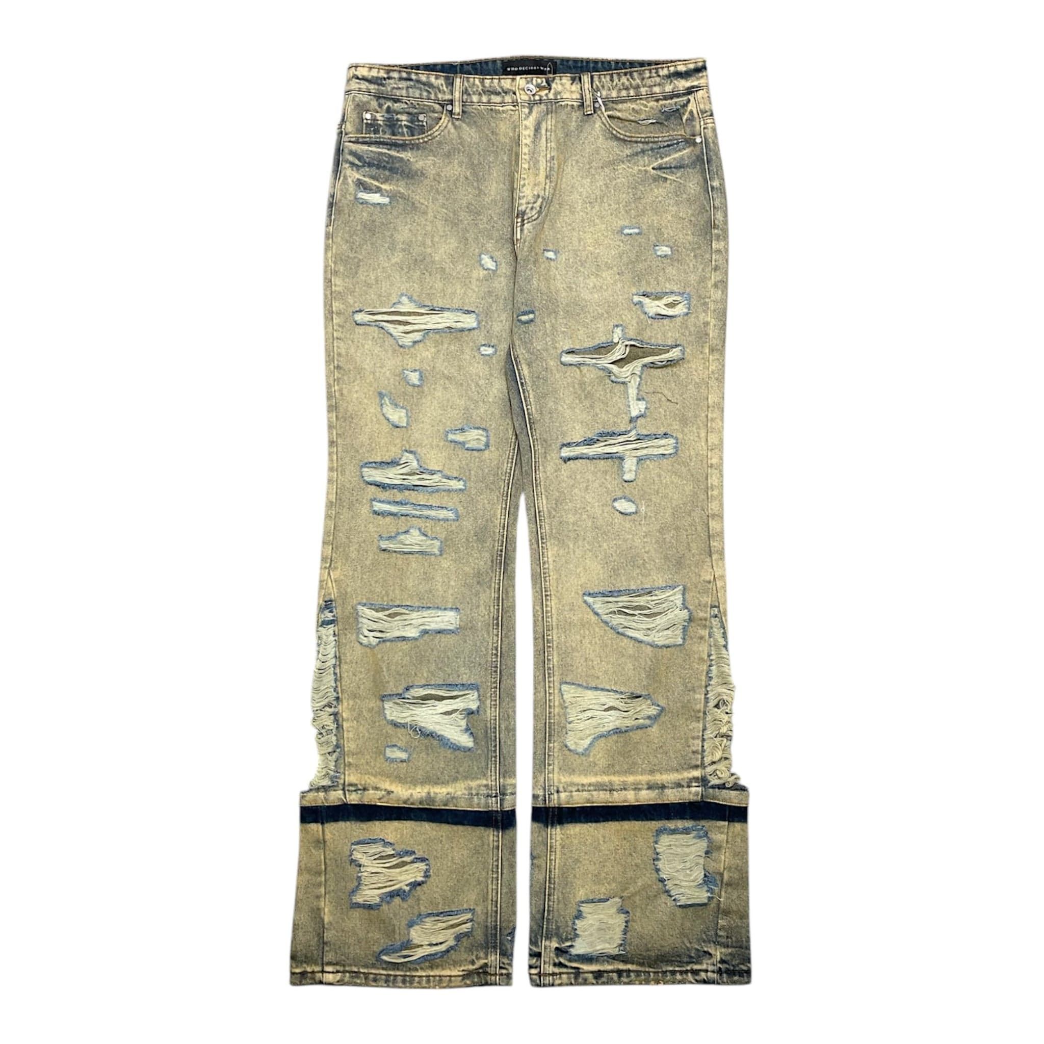 Who Decides War Gnarly Denim Jeans Rust Size US 38 / EU 54 - 1 Thumbnail