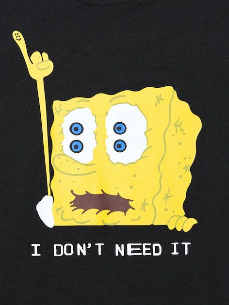 Japanese Brand Uniqlo SpongeBob SquarePants Cactus Plant Flea Market Size US XXL / EU 58 / 5 - 4 Thumbnail
