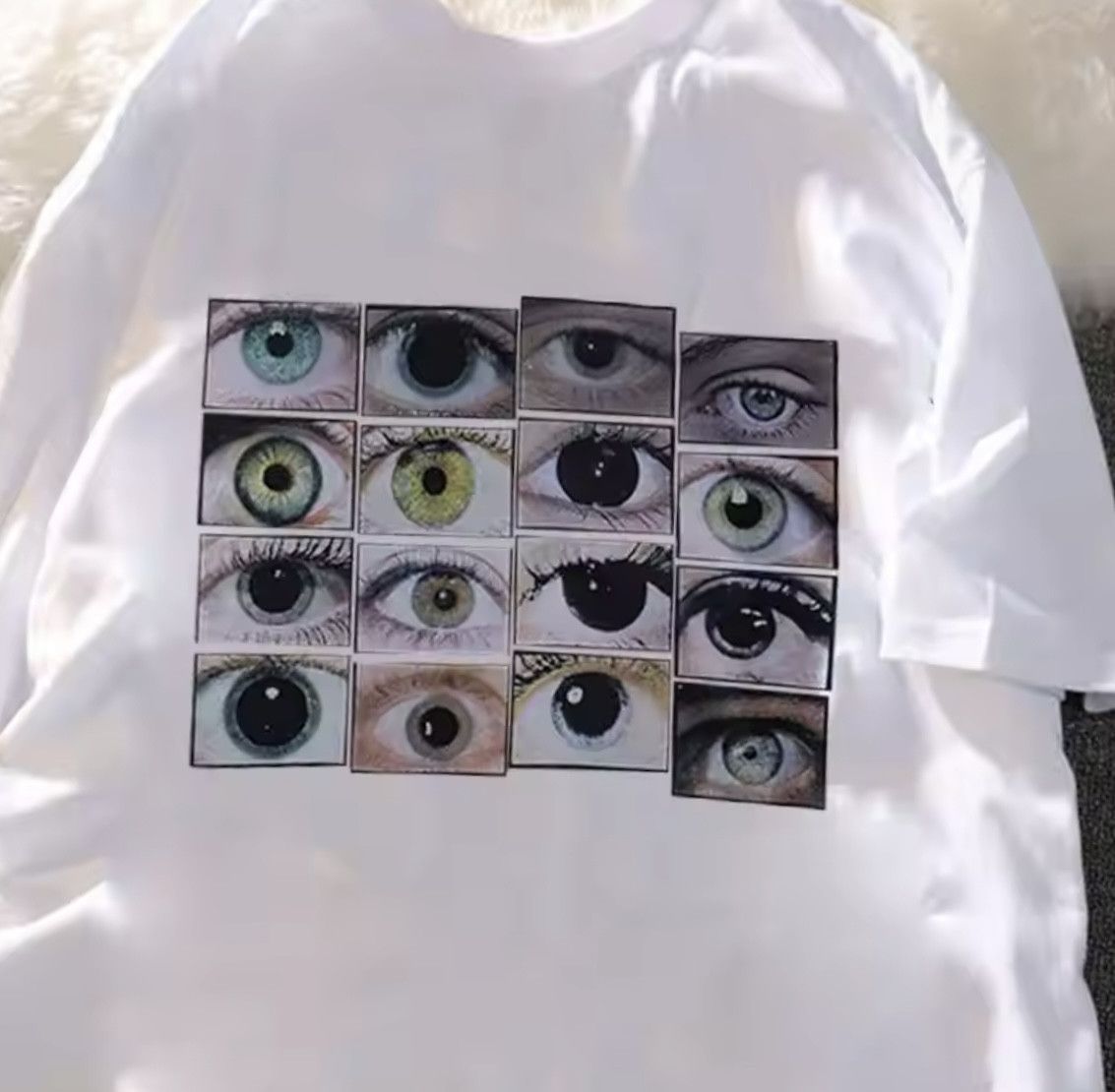 Other Streetwear Vintage World Eyes Short Sleeve T-Shirt Men Women Size US M / EU 48-50 / 2 - 1 Thumbnail