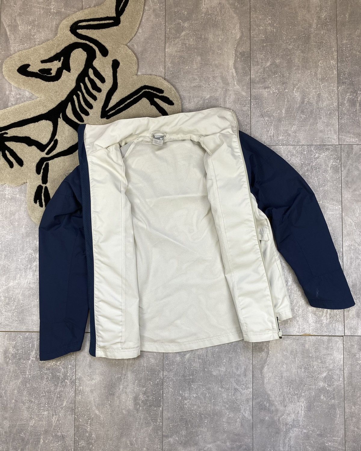 Nike × Vintage Mens Vintage Nike Air Track Light Zip Up Jacket Opium Y2K Size US M / EU 48-50 / 2 - 10 Thumbnail