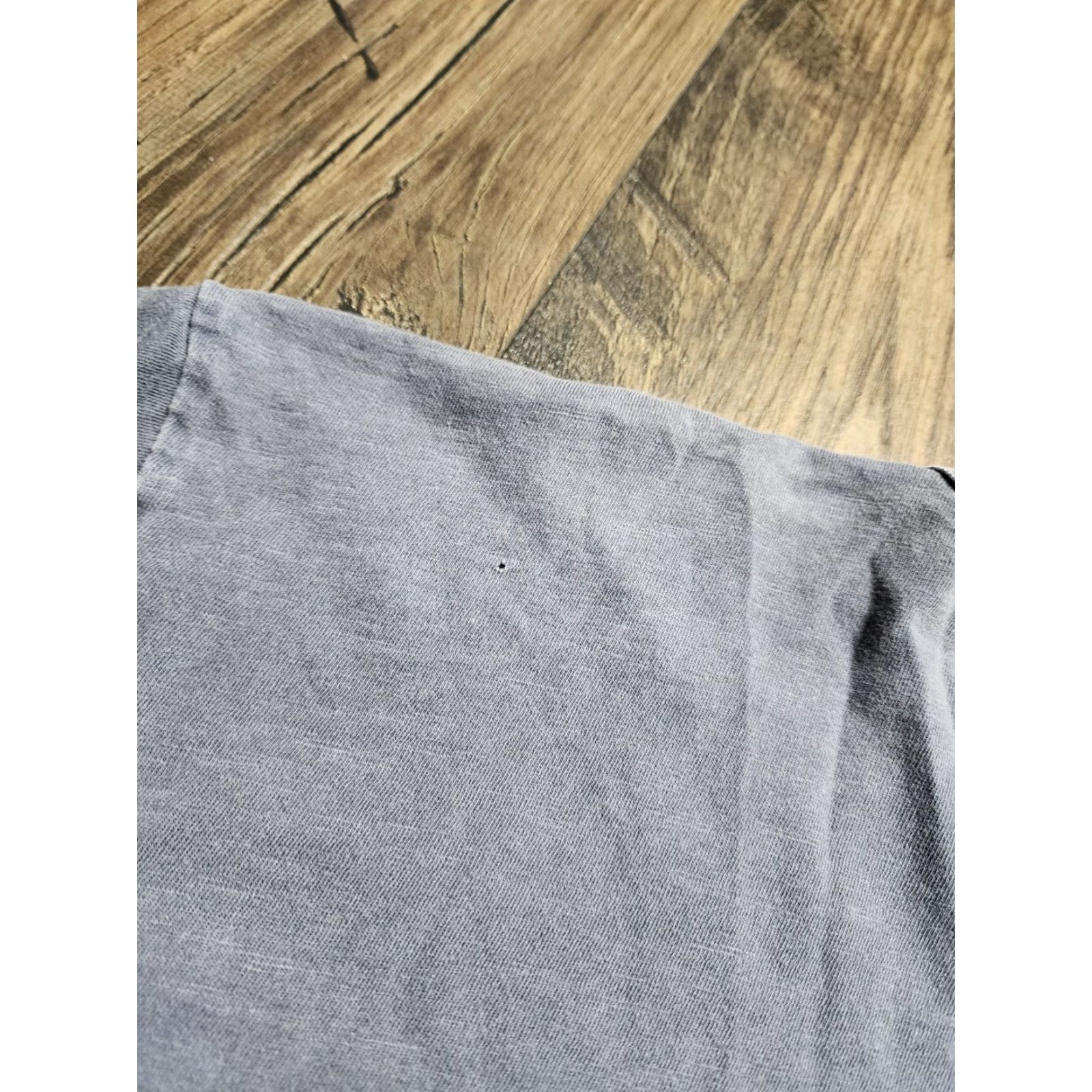 Lucky Brand VINTAGE Lucky Brand T-Shirt Men 2XL Short Sleeve Blue Cotton Faded Woodstock 60s 70s Retro Size US XXL / EU 58 / 5 - 4 Thumbnail
