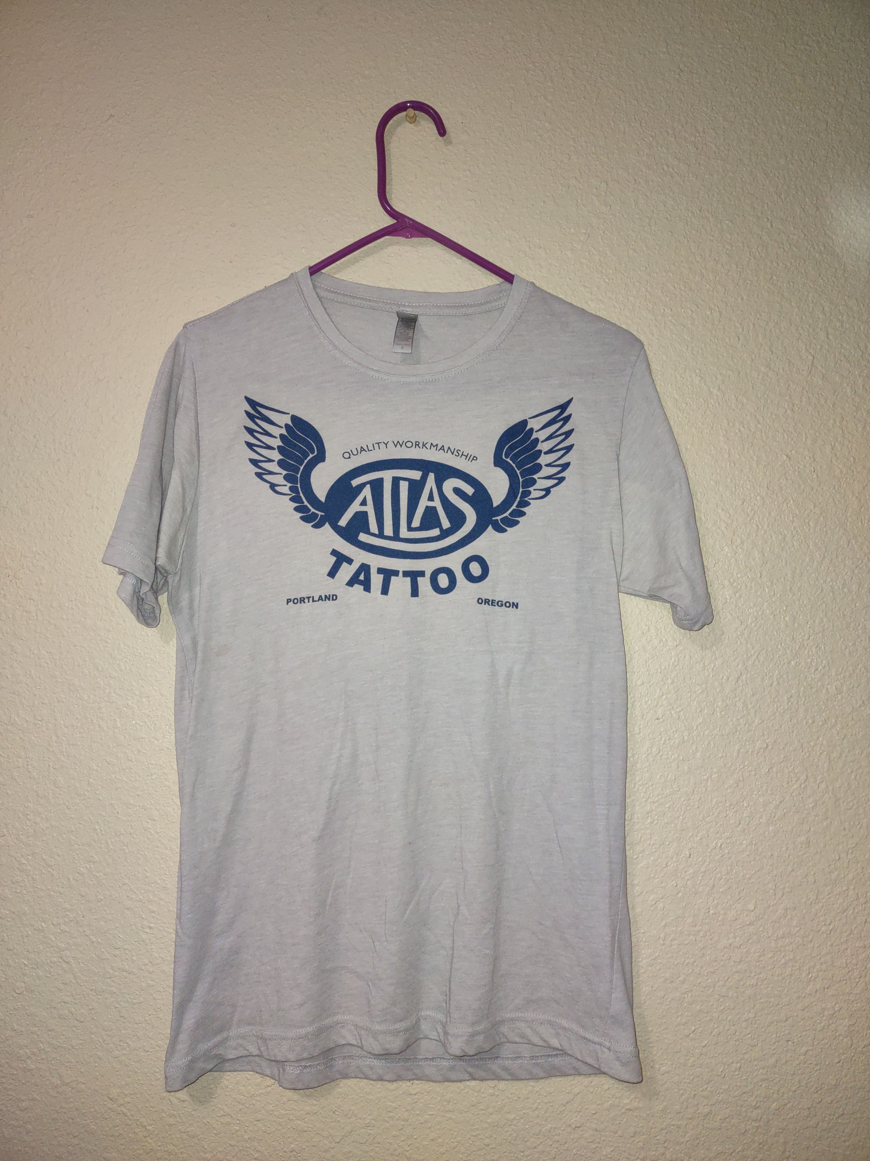 Other Atlas Tattoo vintage logo shirt Size US S / EU 44-46 / 1 - 1 Thumbnail
