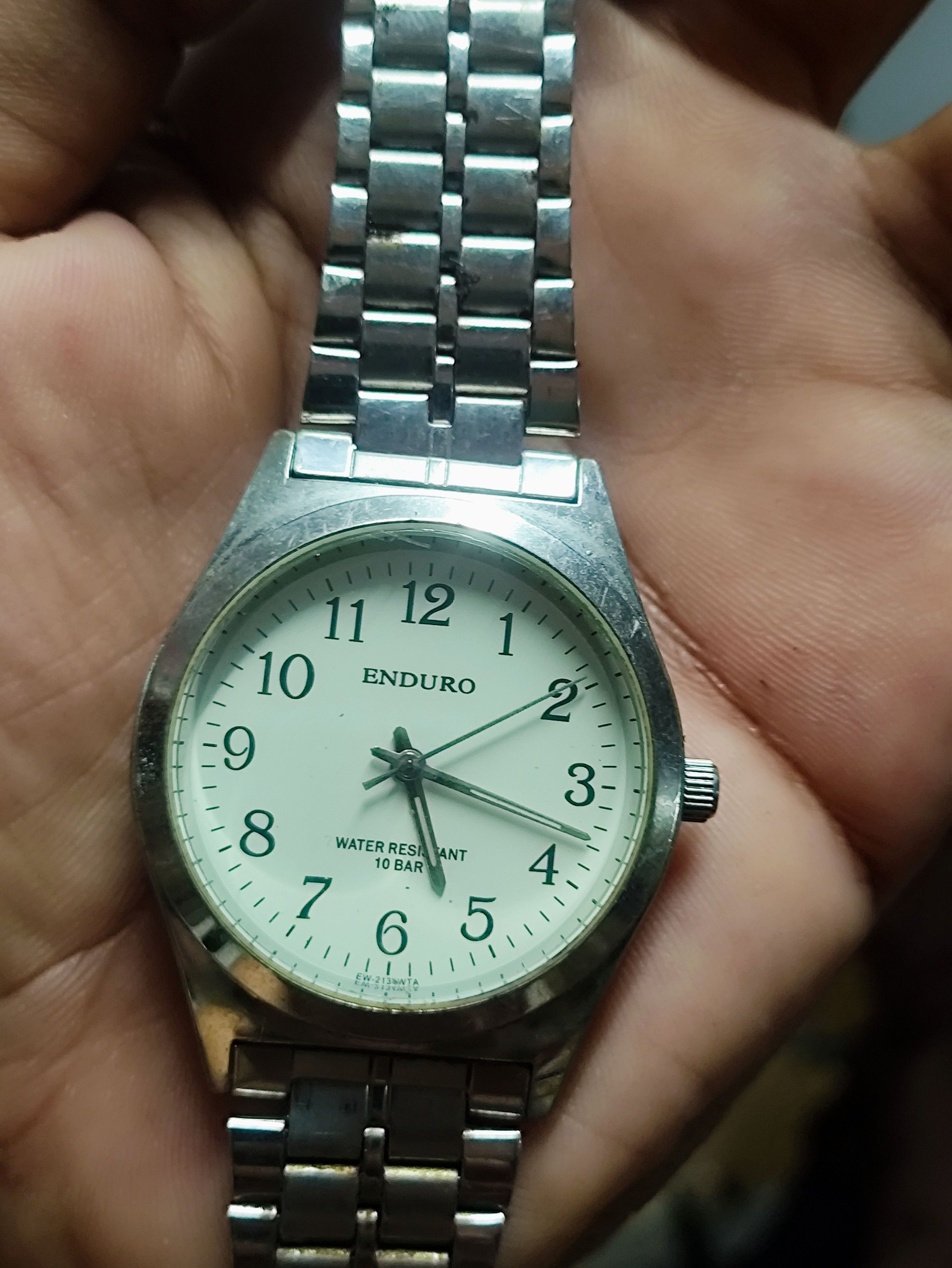 Japanese Brand Vintage Watch by ENDURO QUARTZ JAPAN ENGINE WATCH Size ONE SIZE - 8 Thumbnail
