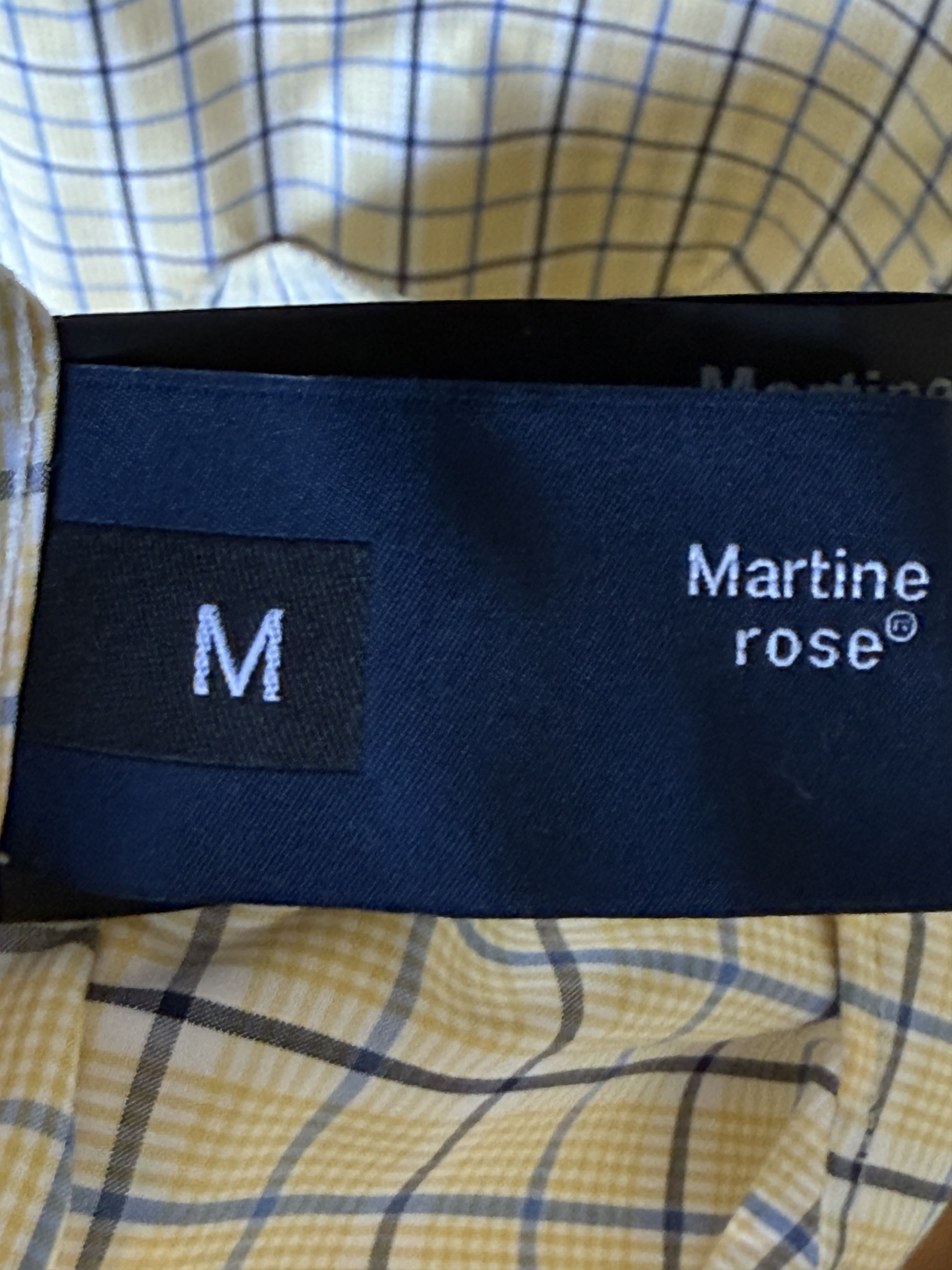 Martine Rose Oversized Long Sleeve Shirt Size US M / EU 48-50 / 2 - 5 Thumbnail