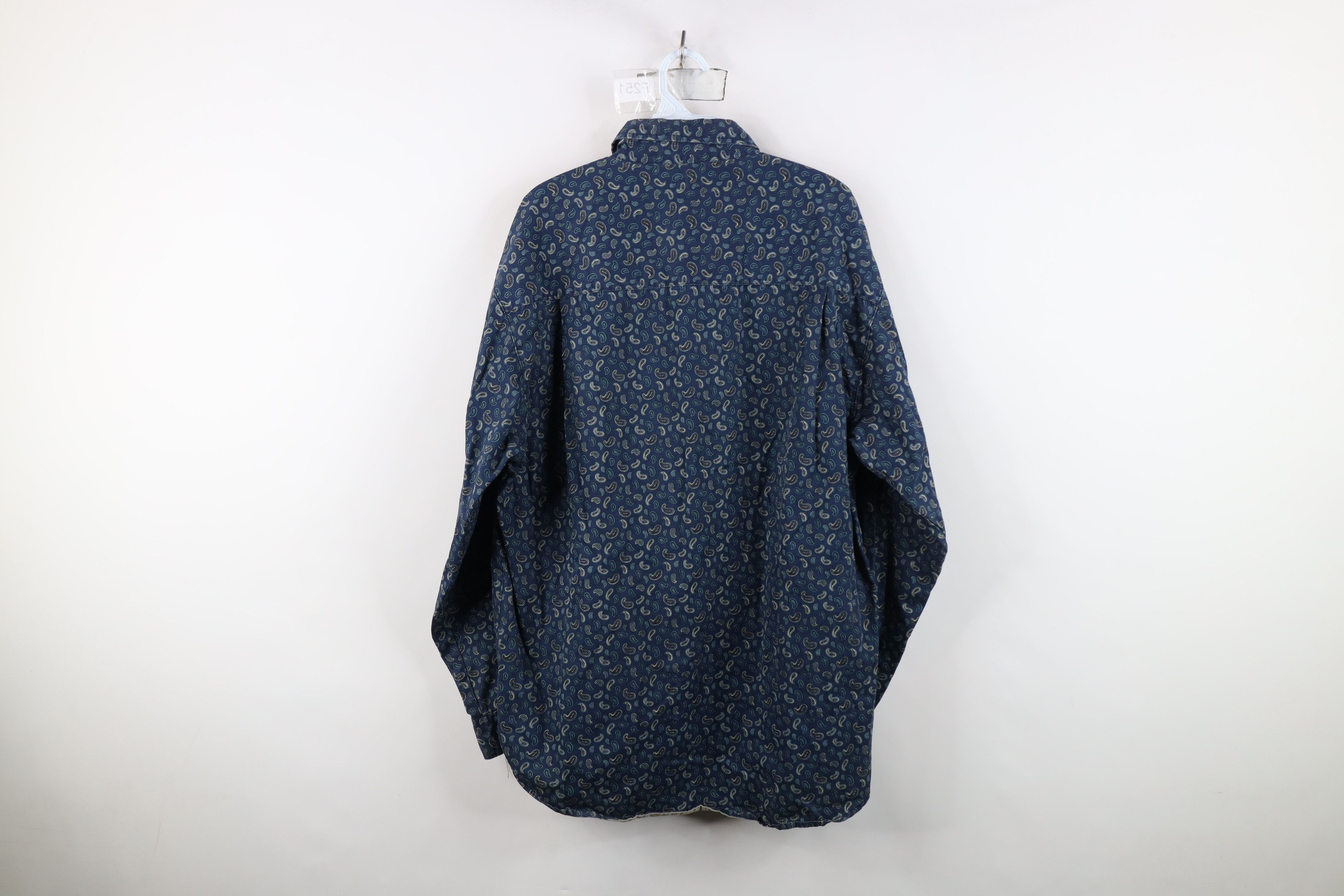 Vintage Vintage 90s Streetwear Collared Button Down Shirt Cotton Size US L / EU 52-54 / 3 - 11 Thumbnail