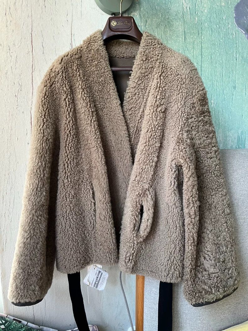 Brunello Cucinelli Brunello Cucinelli Reversible Shearling Coat - dmc Size US M / EU 48-50 / 2 - 1 Thumbnail