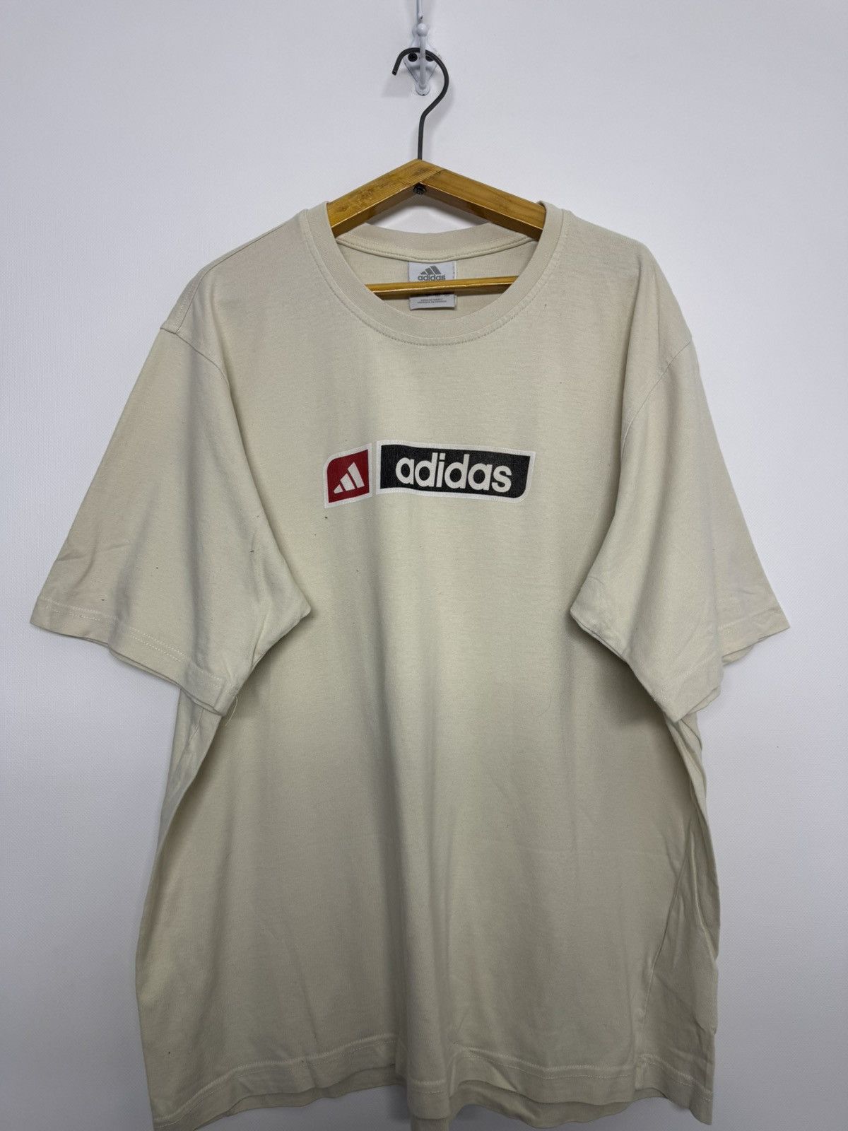 Adidas Vintage Adidas Big Logo T-Shirt 90’s Size US L / EU 52-54 / 3 - 2 Thumbnail