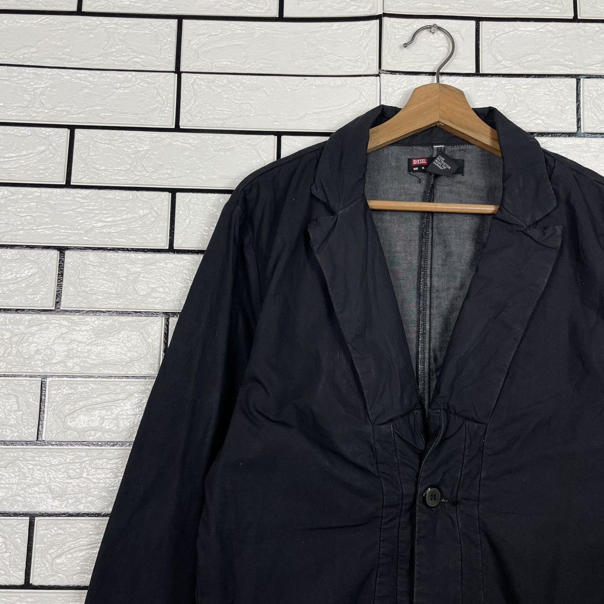Diesel Diesel Black Casual Jacket Size US M / EU 48-50 / 2 - 6 Thumbnail