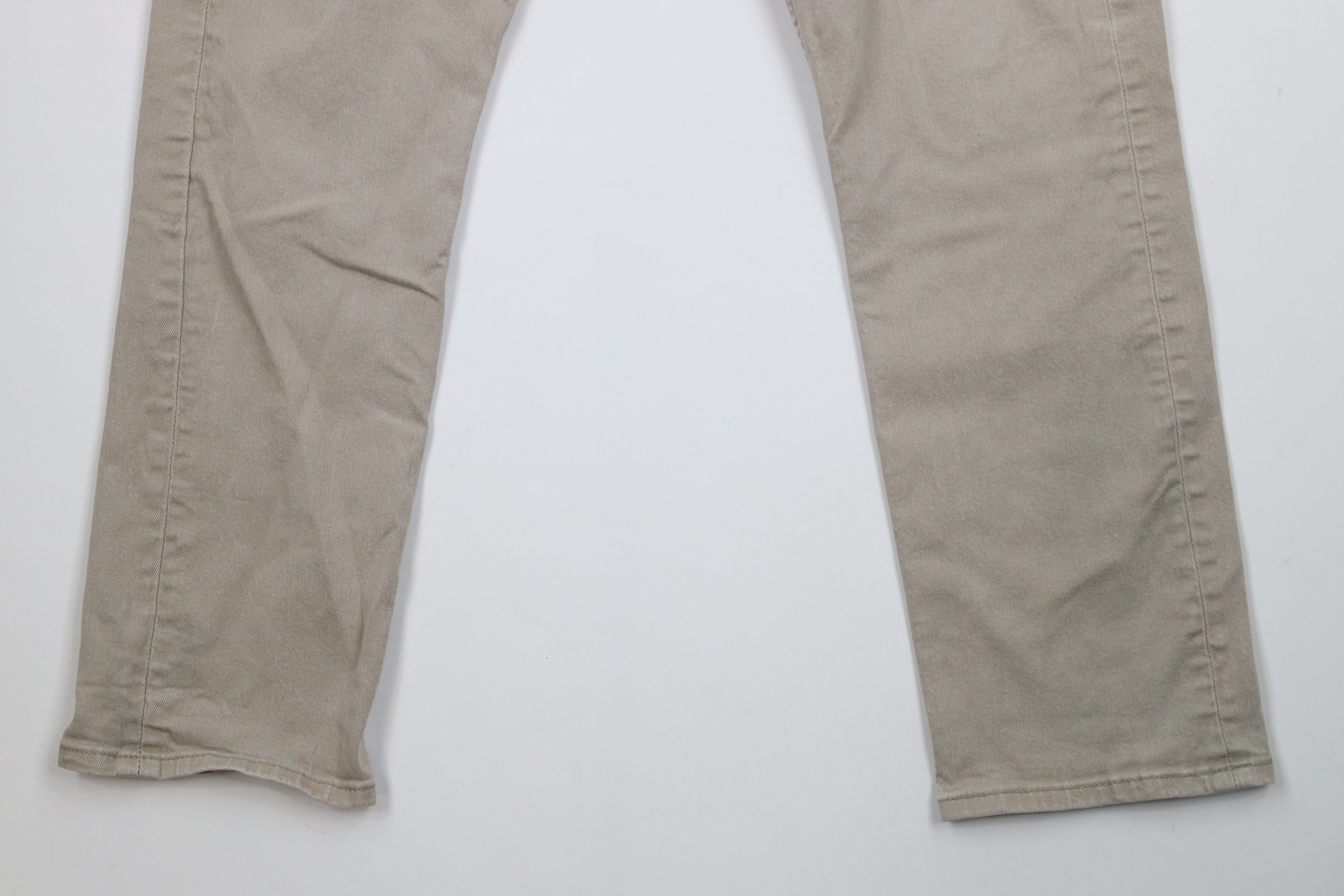 Levi's × Vintage Vintage Y2K Levis 513 Slim Fit Straight Leg Jeans Beige Size US 36 / EU 52 - 4 Thumbnail
