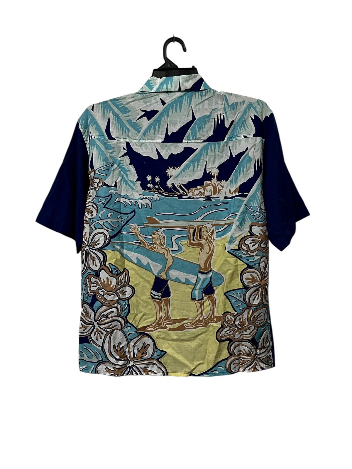 Japanese Brand × Vintage 🔥Vtg Paradise Okinawa Hawaiian Shirt Aloha Surfing Size US L / EU 52-54 / 3 - 1 Thumbnail