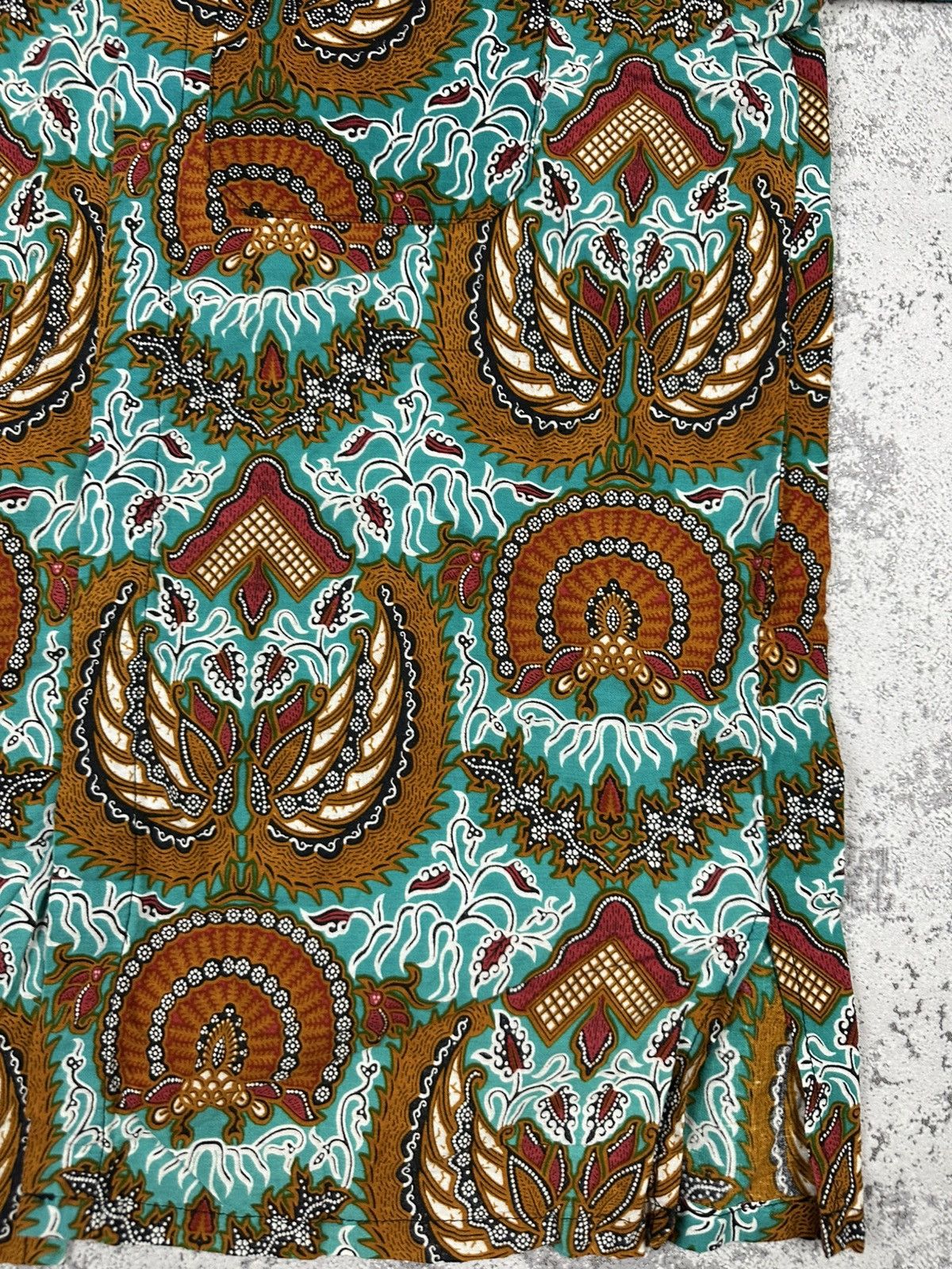 Vintage Indonesian Batik Shirt Vintage Tribal Pattern Size US S / EU 44-46 / 1 - 5 Thumbnail