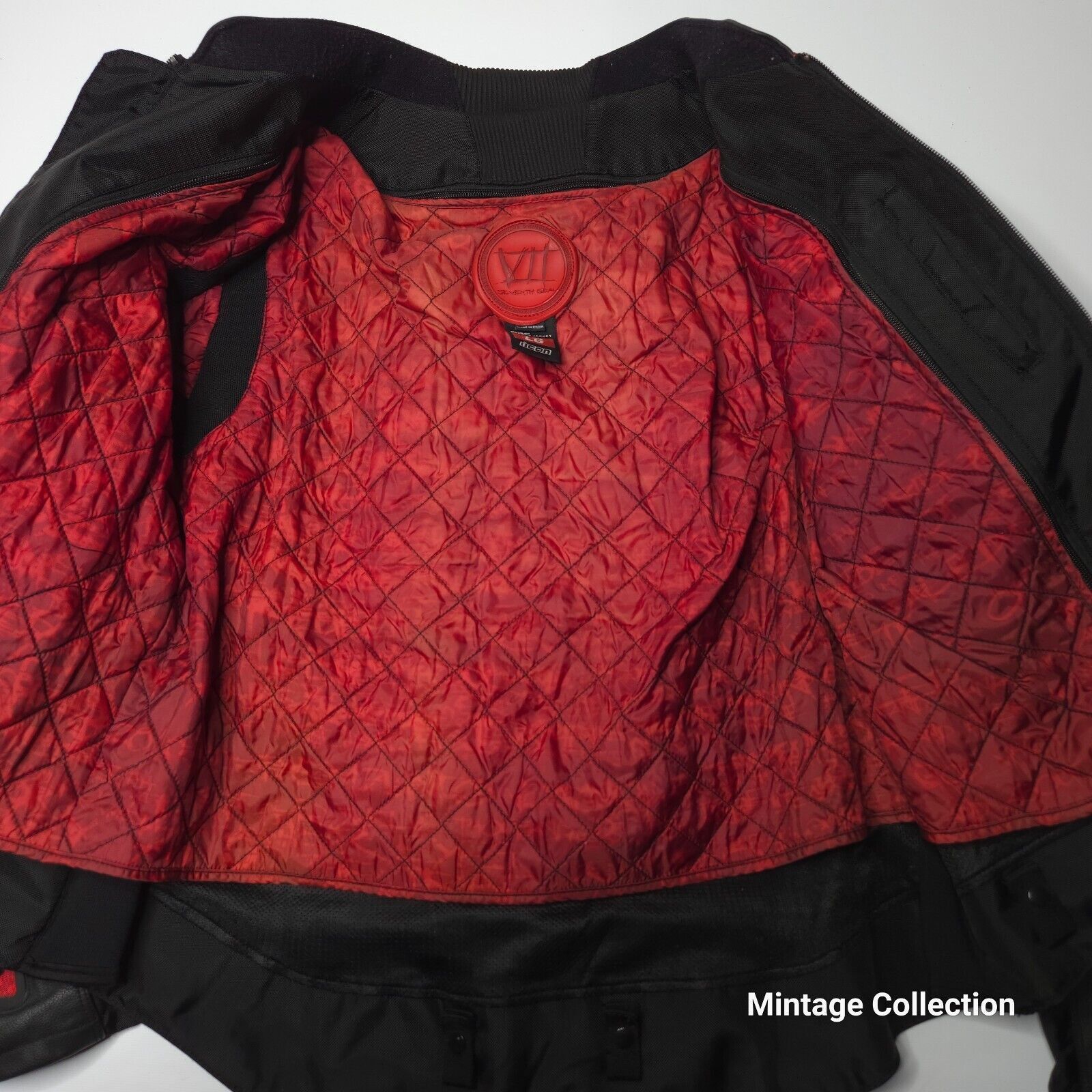 Other ICON ARC SEVENTH 7TH SEAL BLACK RED DRAGON LIMITED JACKET L Size US L / EU 52-54 / 3 - 7 Thumbnail