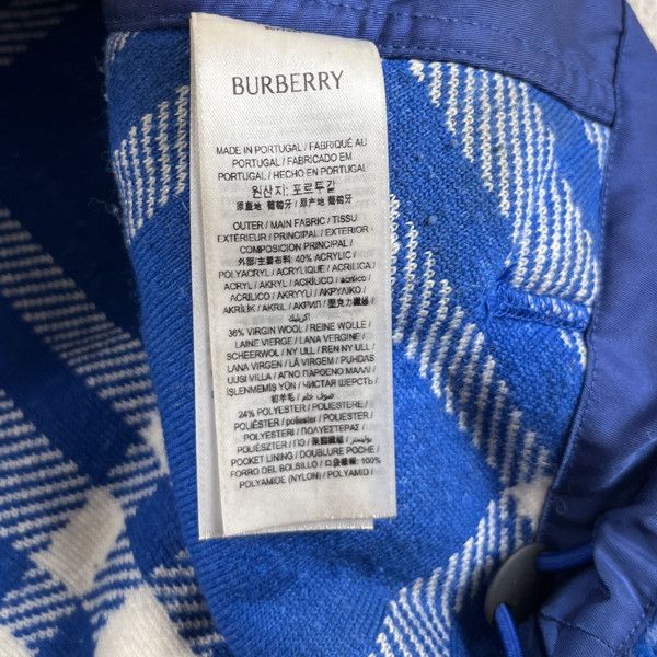 Burberry Burberry FW23 Plaid-Check Pattern Fleece Pullover Hoodie Size US S / EU 44-46 / 1 - 9 Thumbnail