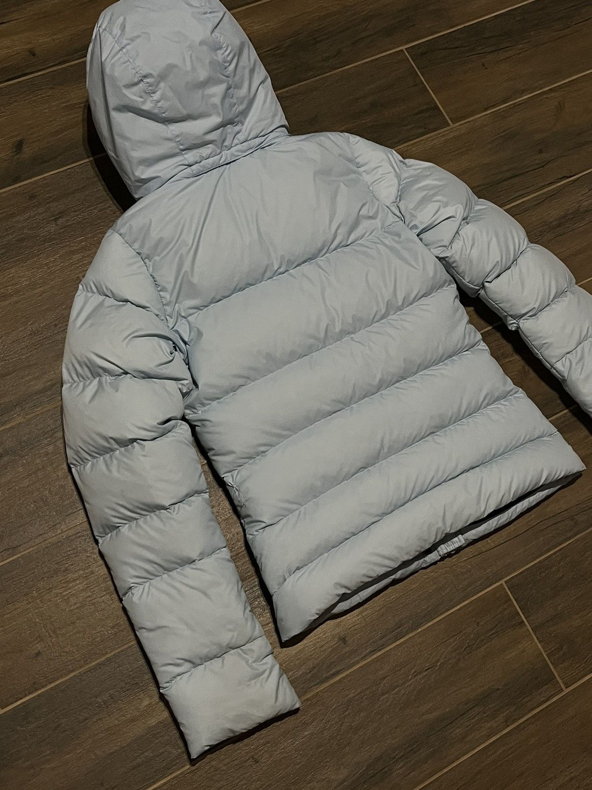 Nike × Vintage VINTAGE NIKE GORPCORE 00s BABY BLUE DOWN PUFFER JACKET Size XS / US 0-2 / IT 36-38 - 8 Thumbnail