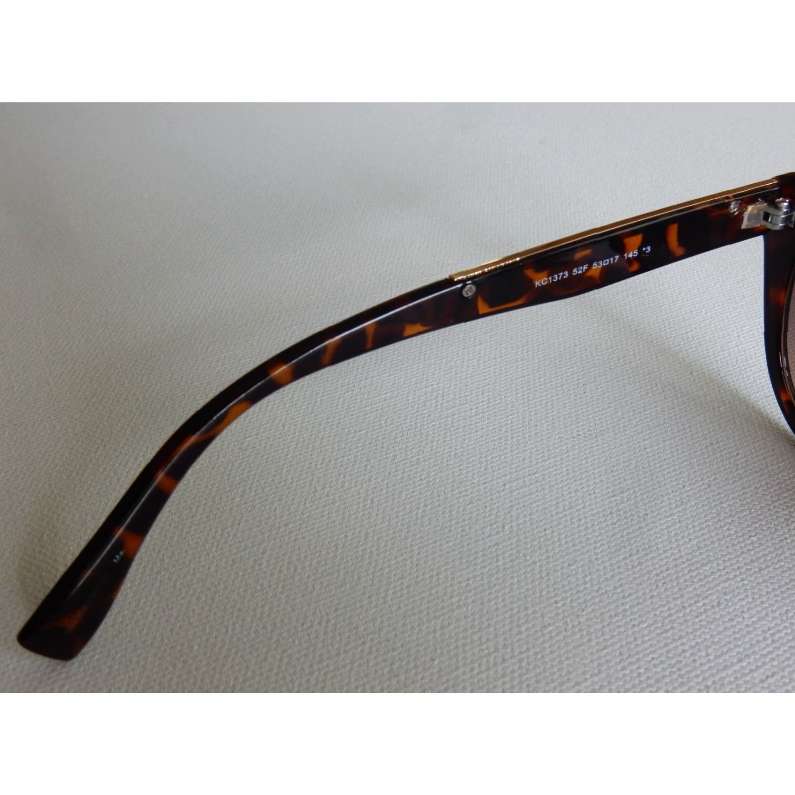 Kenneth Cole VINTAGE Kenneth Cole Sunglasses Women Brown 53mm UV Protection, Fashion Accessory Size ONE SIZE - 4 Thumbnail