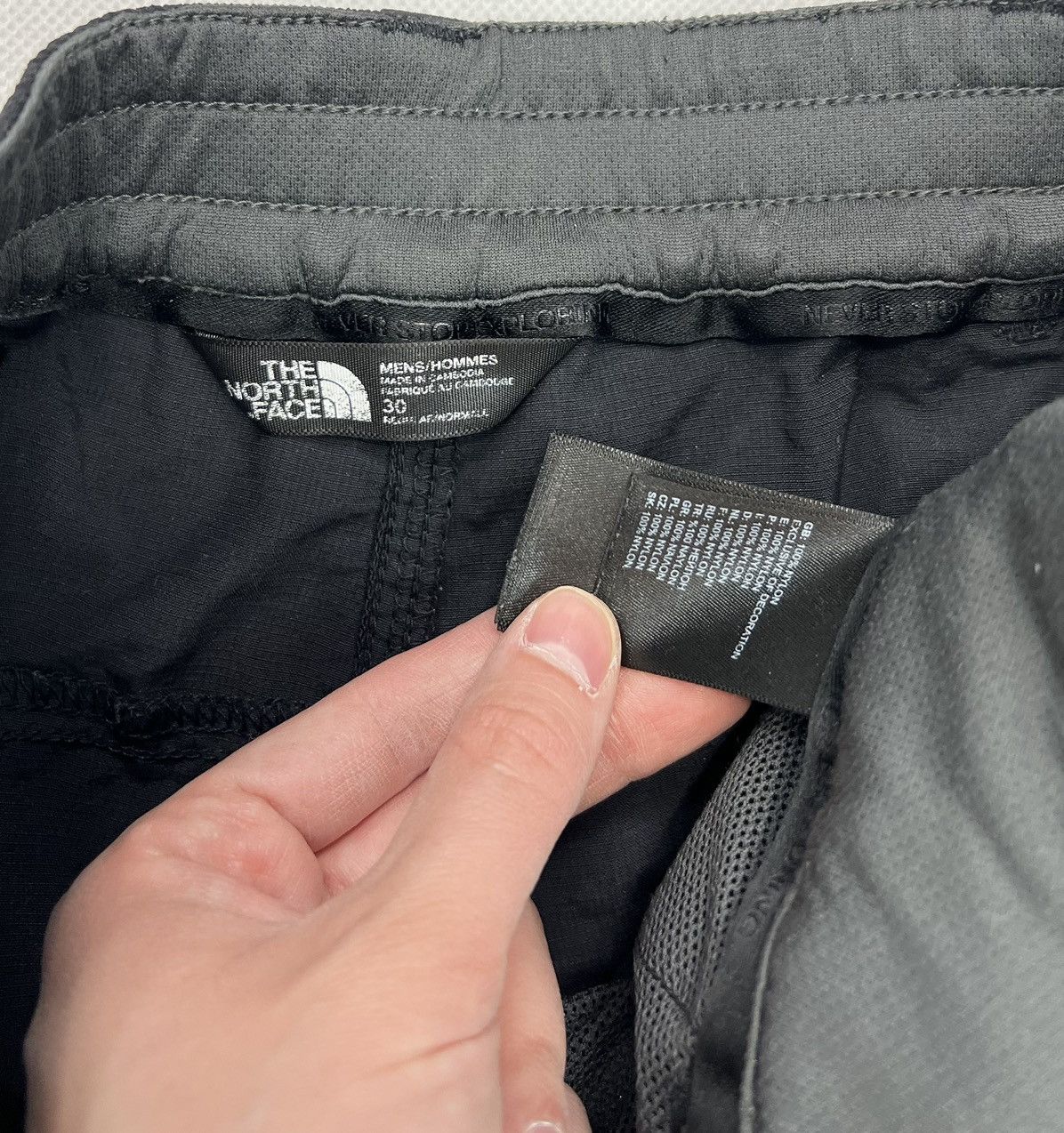The North Face Pants The North Face TNF Small Logo Black Size US 30 / EU 46 - 3 Thumbnail