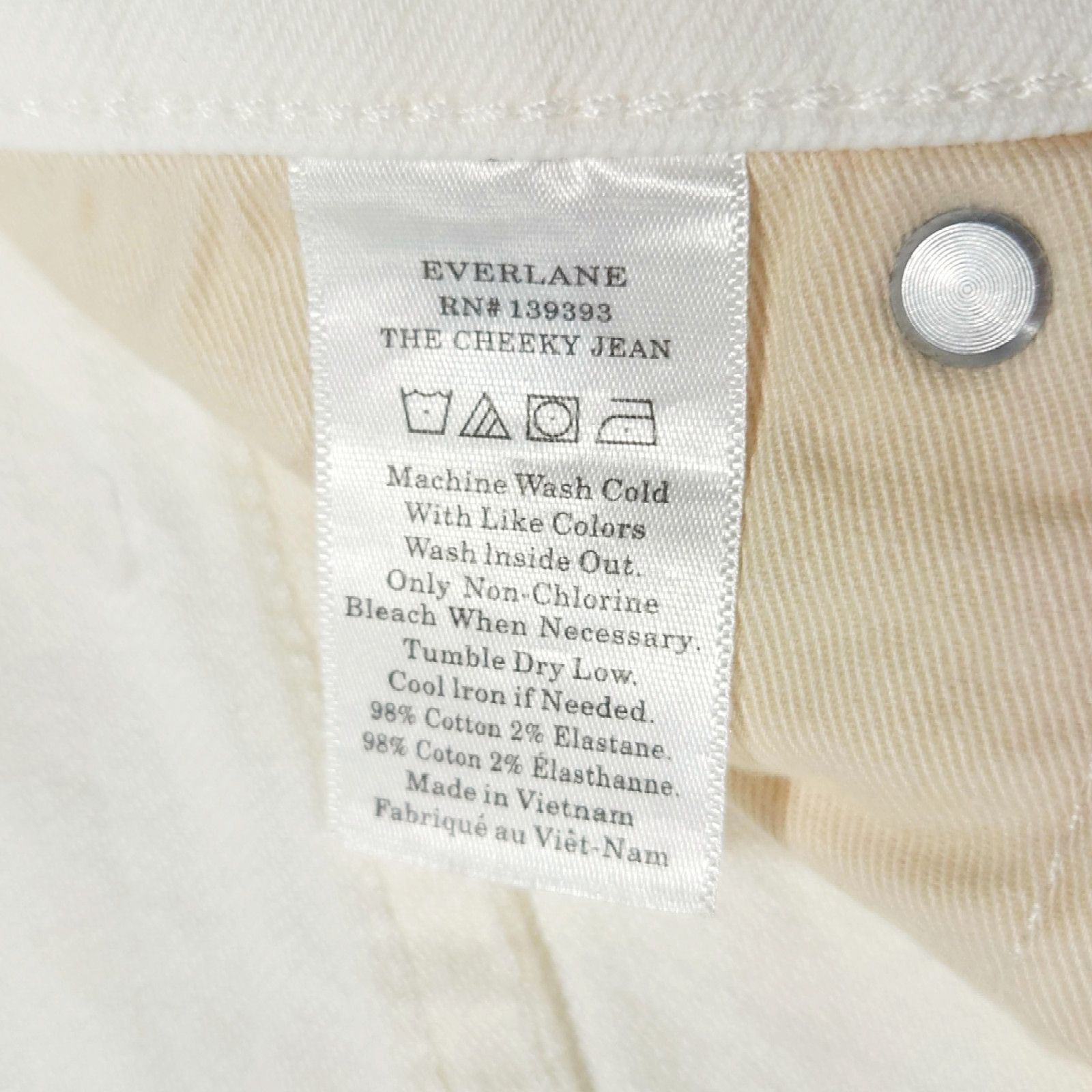 Everlane NWOT Everlane The Original Cheeky Straight Jeans Sz. 30x28 Size 30" / US 8 / IT 44 - 6 Thumbnail