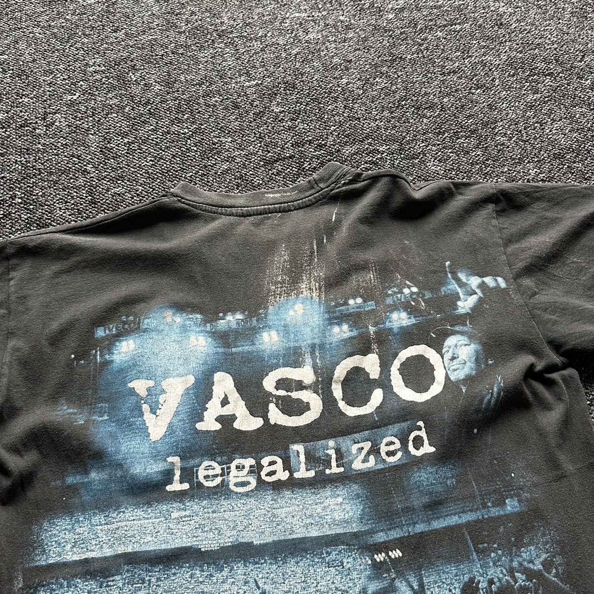 Vintage Vasco Rossi vintage legalized tee Size US S / EU 44-46 / 1 - 8 Thumbnail