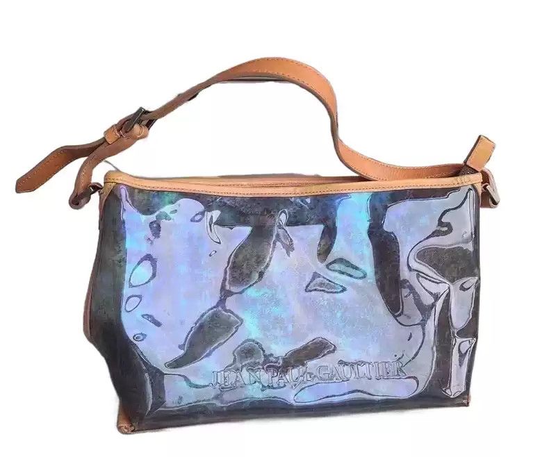 Jade Bug Liquid Jelly Tote Shoulder Bag