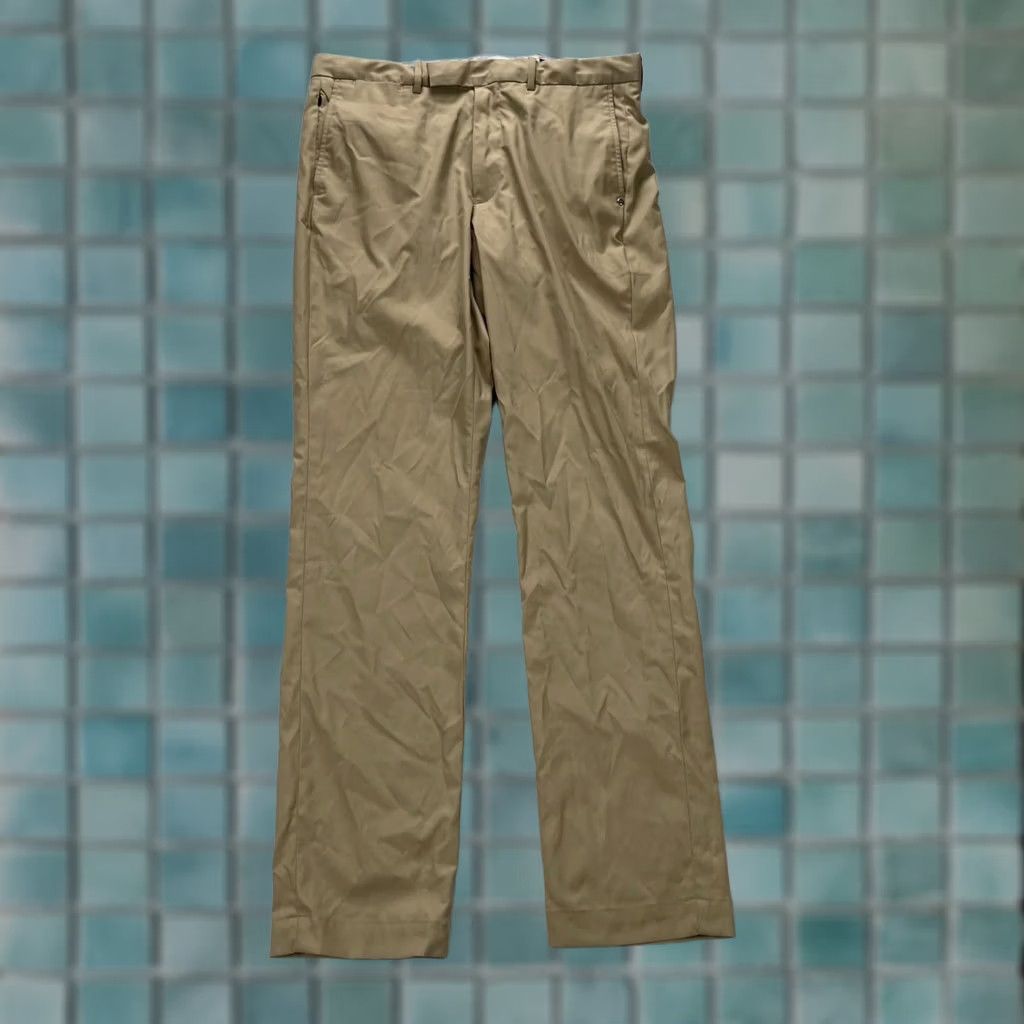 Ralph Lauren Ralph Lauren Pants Mens 36x32 Beige Chino Straight Front RLX Logo PT Casual Business Formal Size US 36 / EU 52 - 1 Thumbnail
