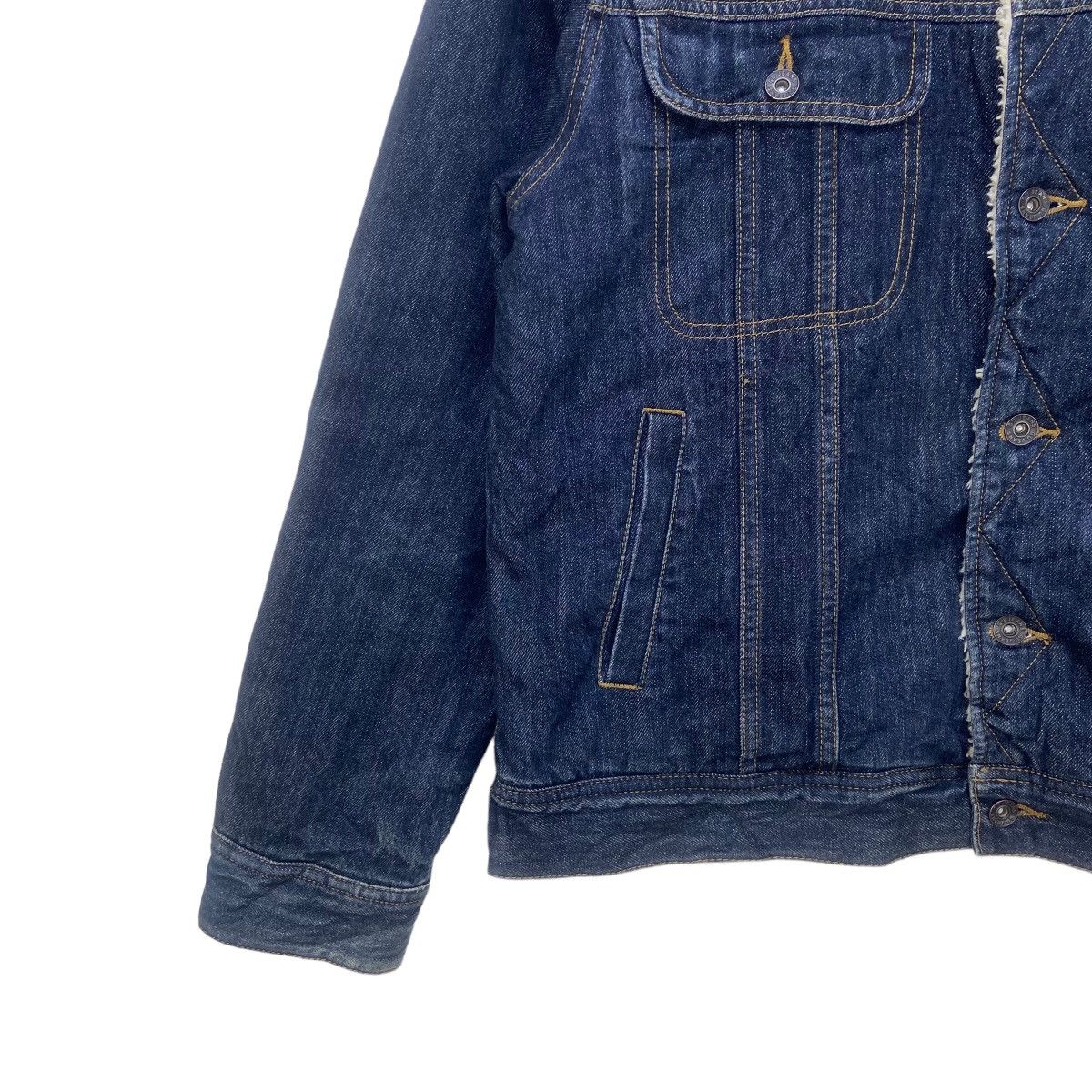 Japanese Brand Japanese Brand GU Western Sherpa Trucker Denim Jacket Size US M / EU 48-50 / 2 - 16 Thumbnail